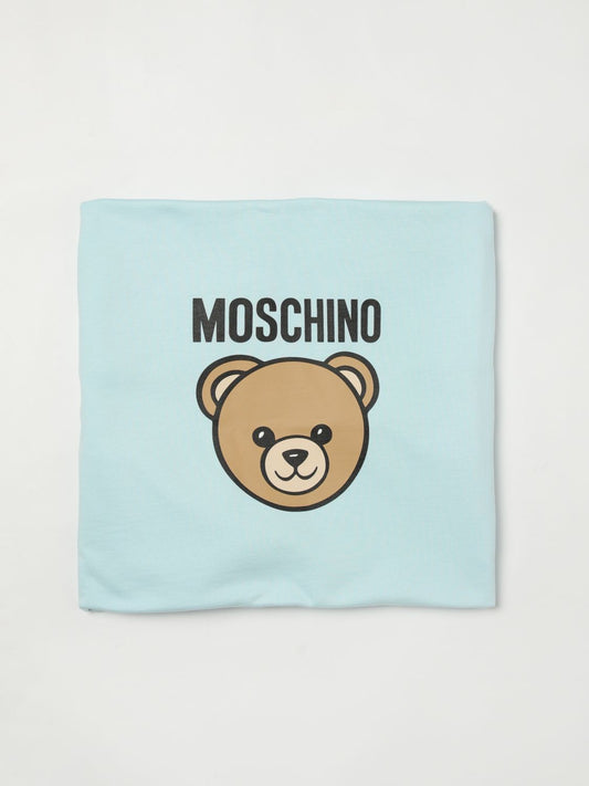 Moschino Bedcovers And Blankets Lifestyle Gnawed Blue