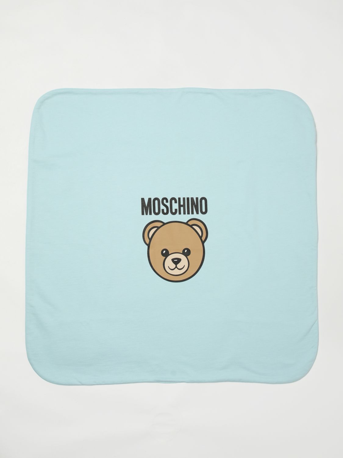 Moschino Bedcovers And Blankets Lifestyle Gnawed Blue