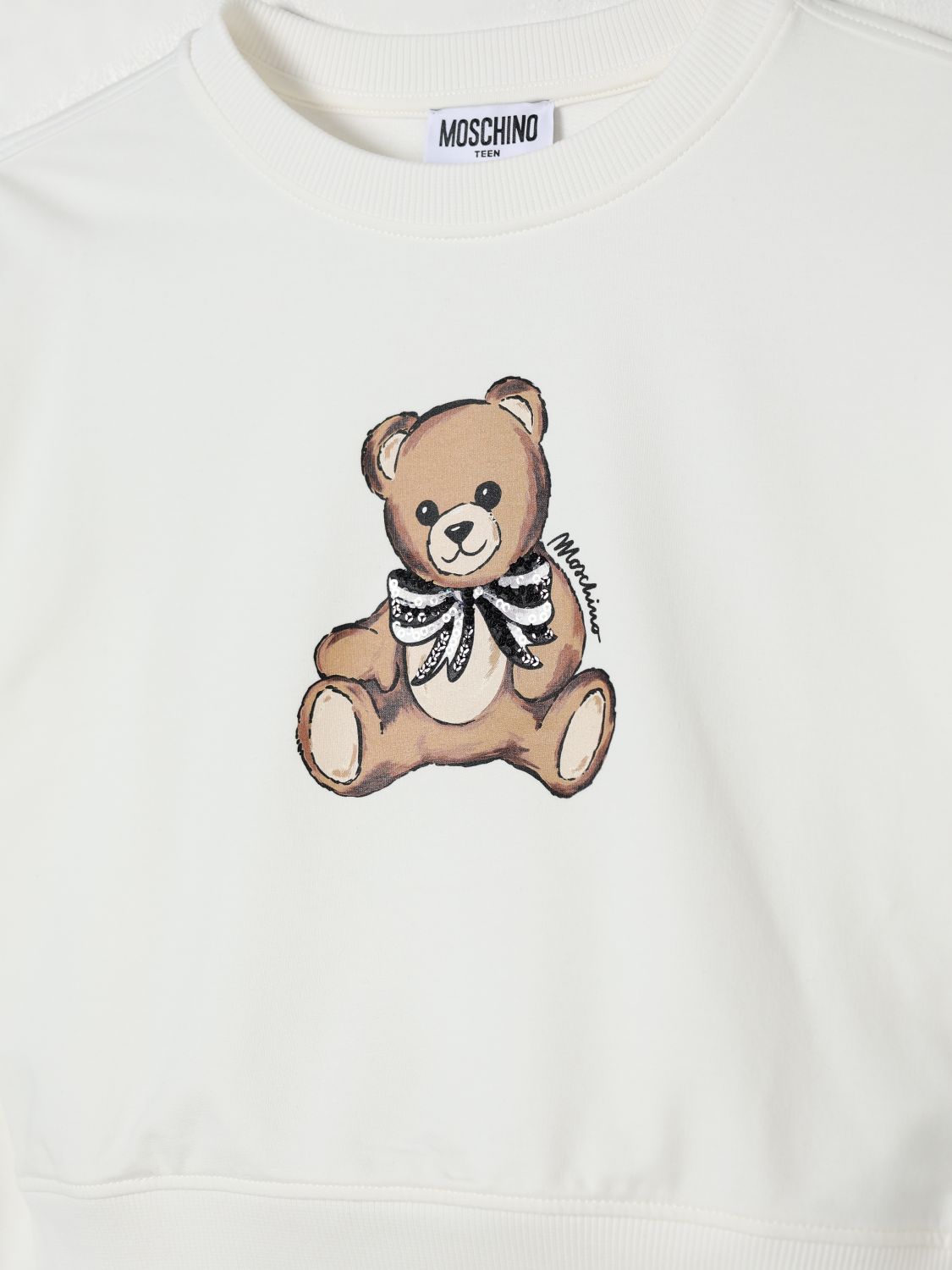 Moschino Sweater Kids Raspberry