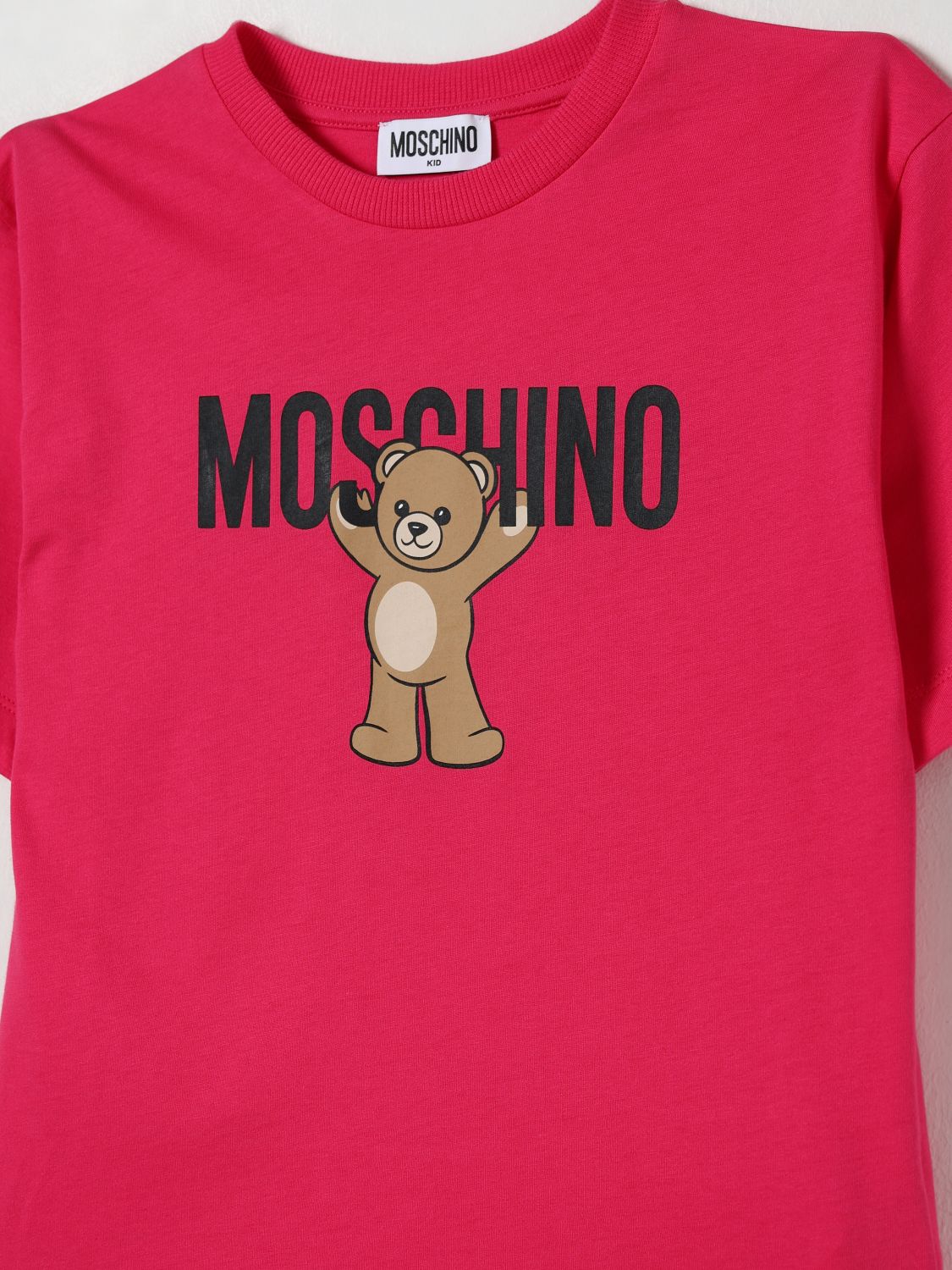 Moschino T Shirt Kids Pink