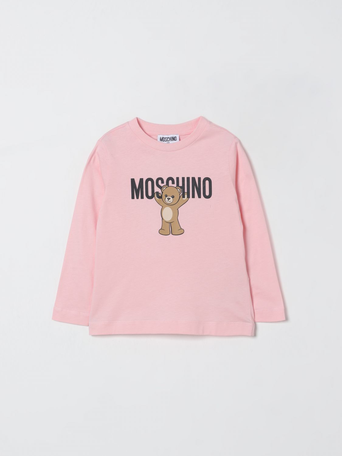 Moschino T Shirt Kids Pink