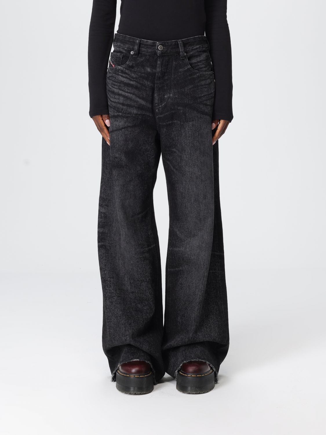 Diesel Jeans Woman Black
