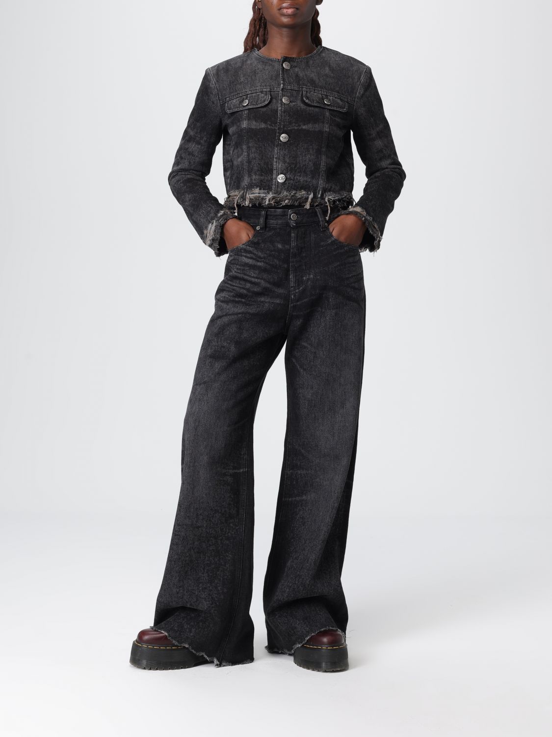 Diesel Jeans Woman Black