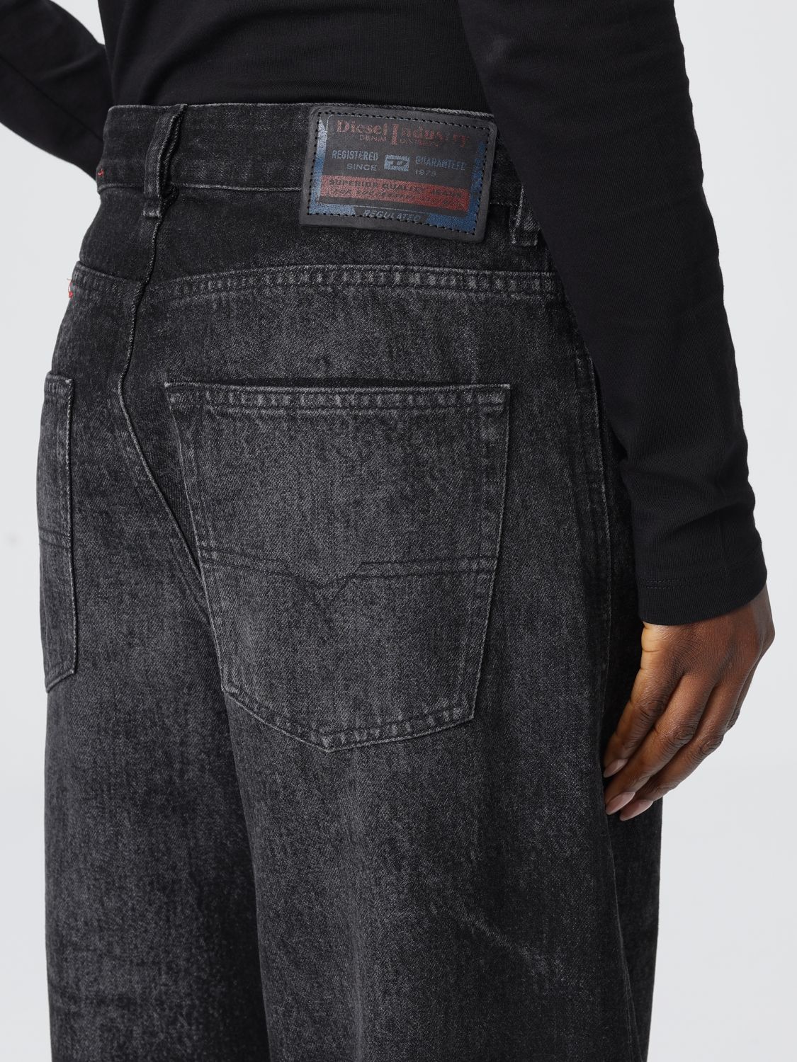 Diesel Jeans Woman Black