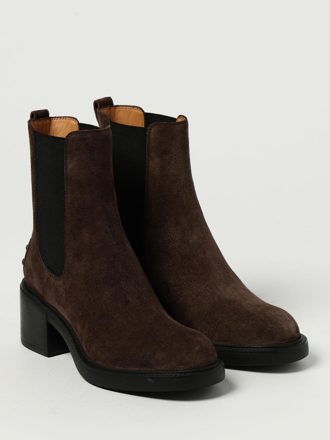 Tod's Boots Woman Brown