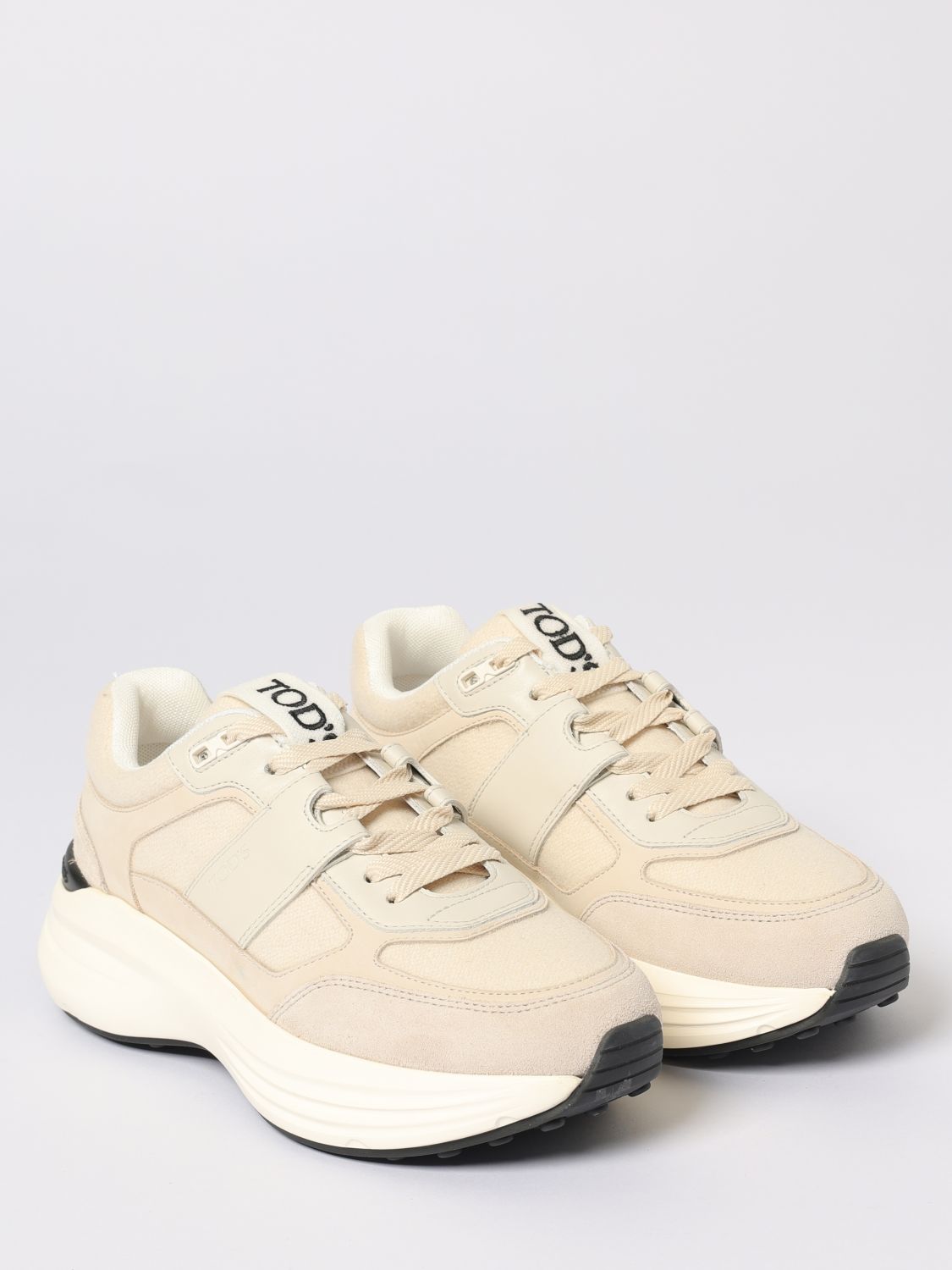 Tod's Sneakers Woman Beige