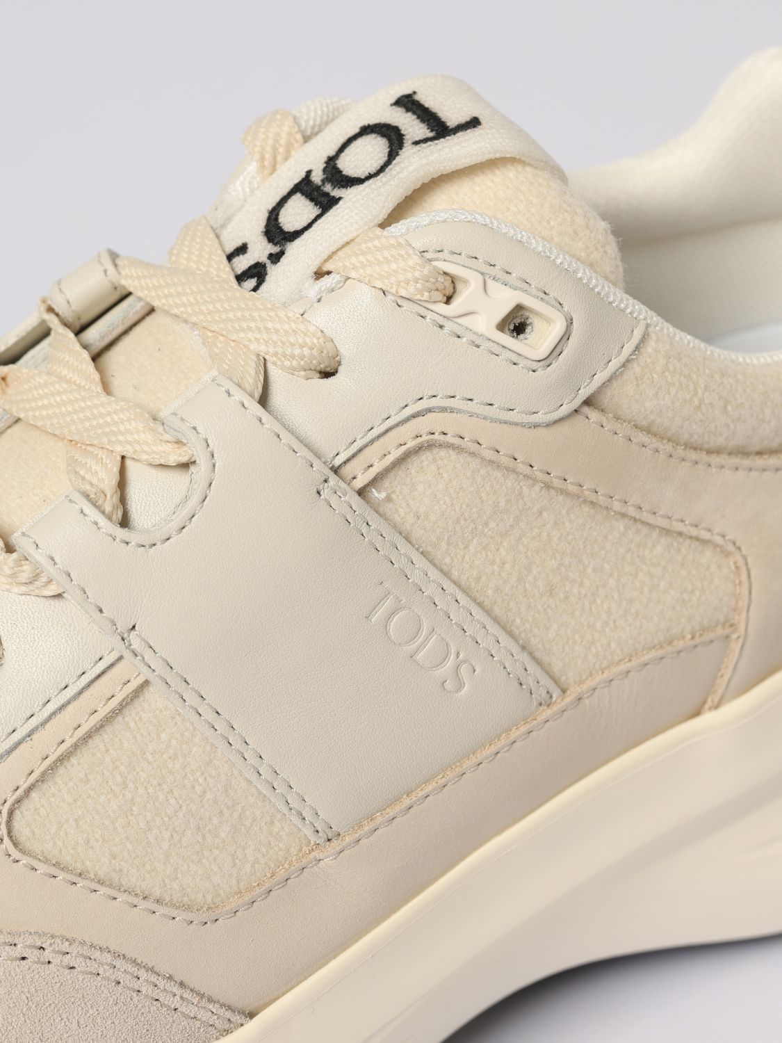 Tod's Sneakers Woman Beige