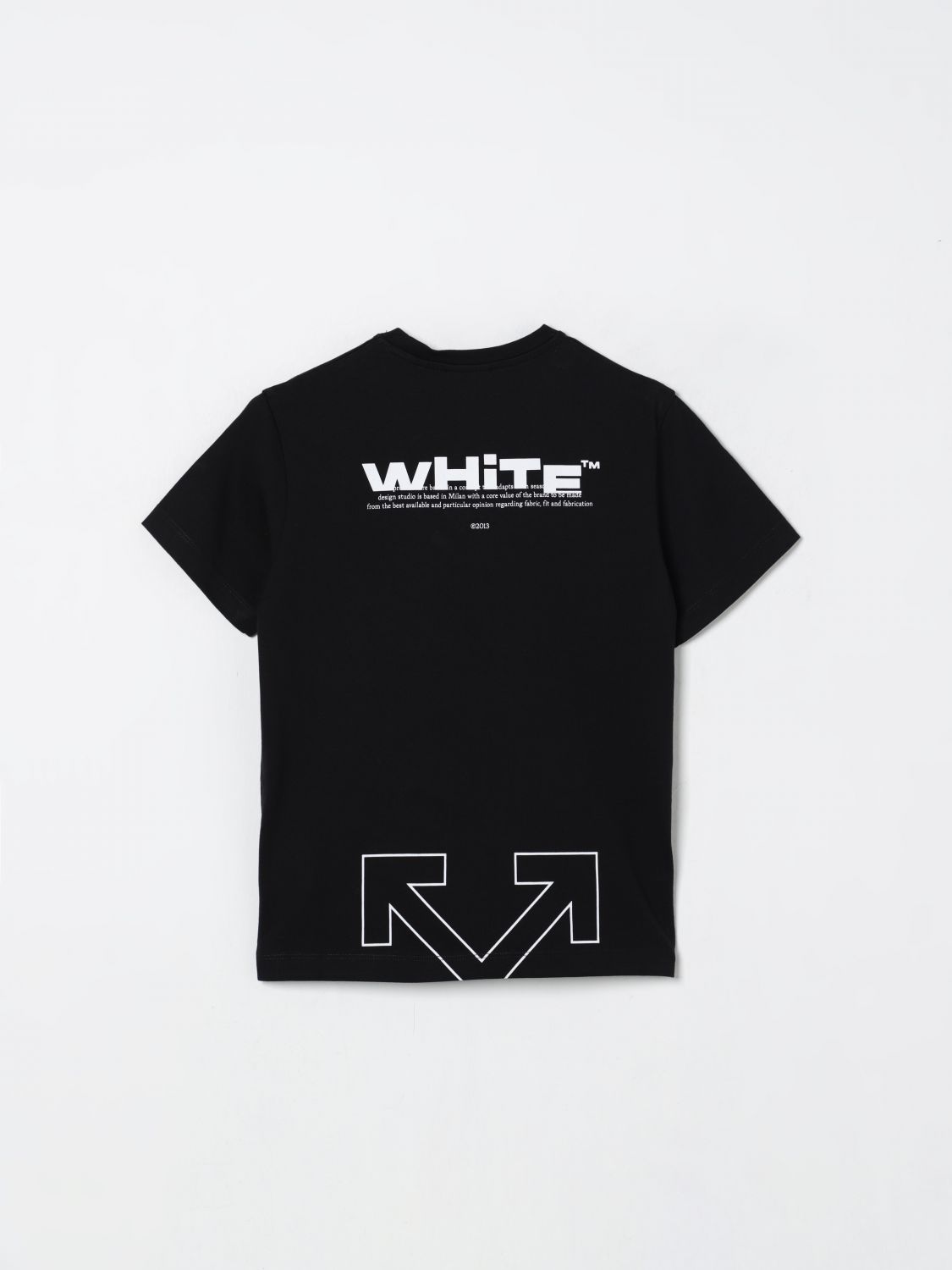 Off White Kids T Shirt Kids Black