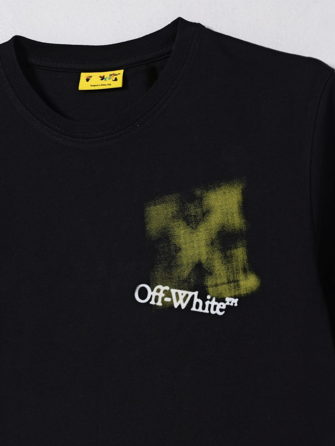 Off White Kids T Shirt Kids Black