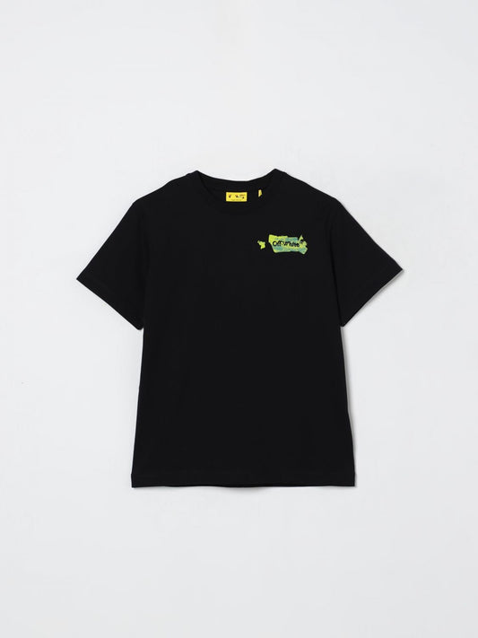 Off White Kids T Shirt Kids Black