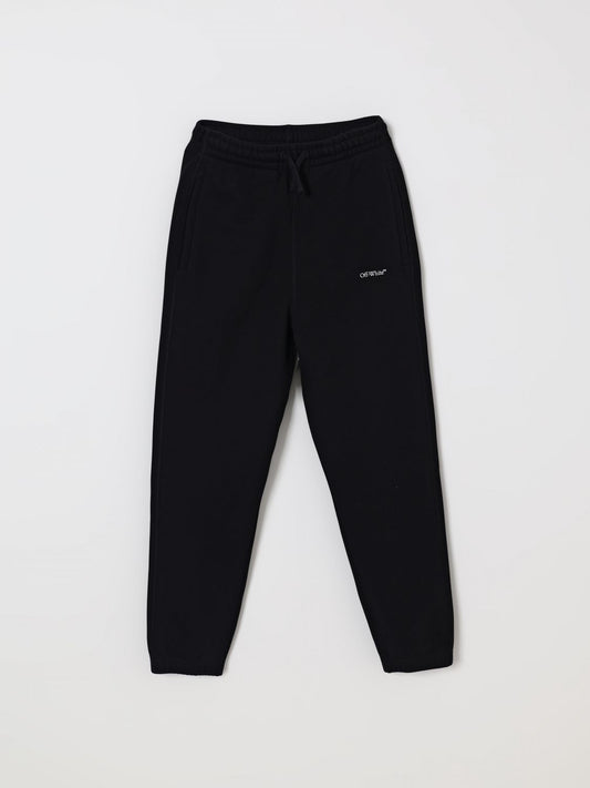 Off White Kids Pants Kids Black