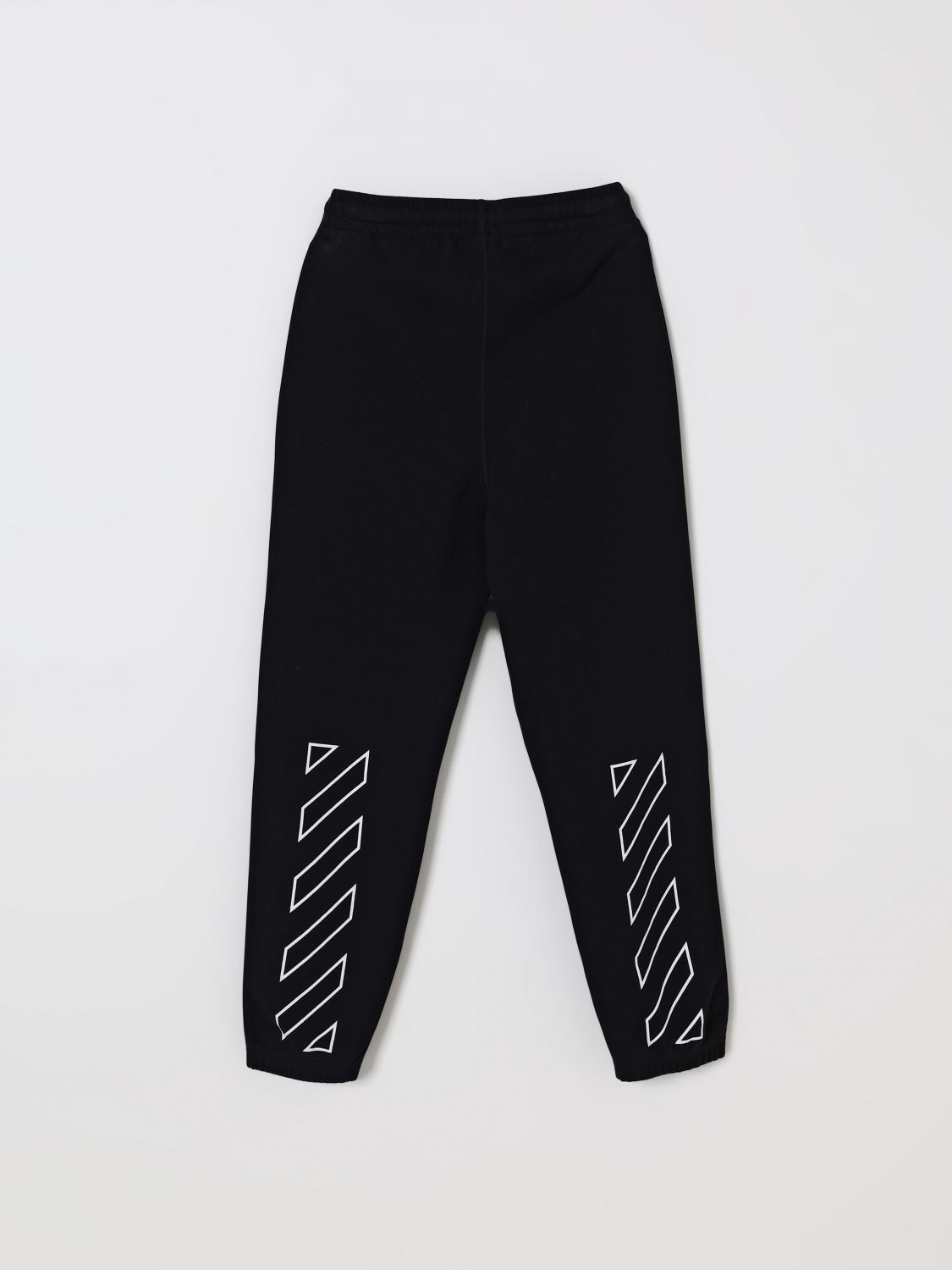 Off White Kids Pants Kids Black