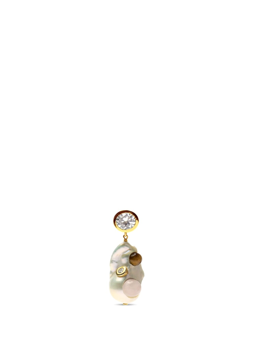 Sharra Pagano Inclusion Earring - Gold