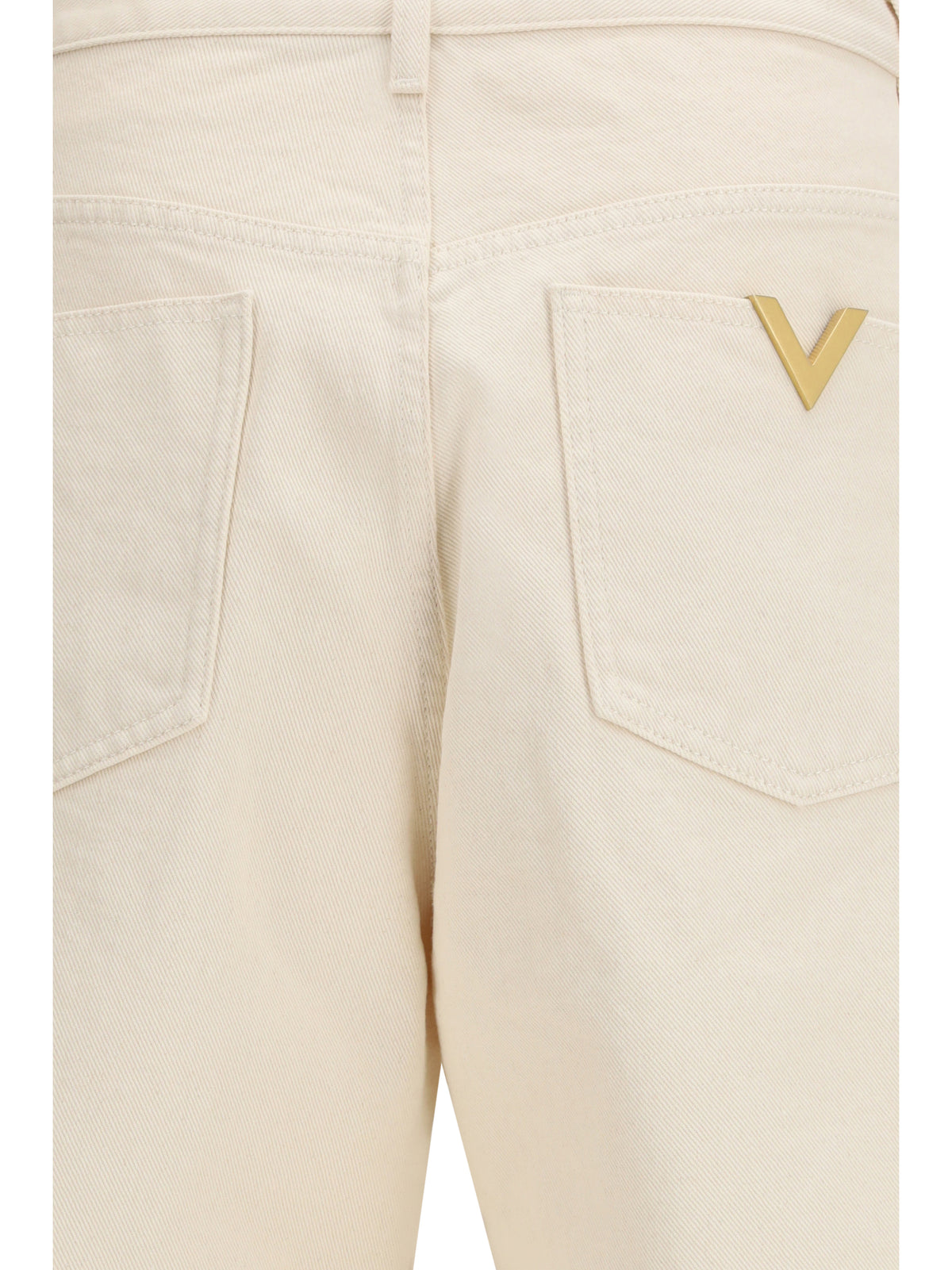 Valentino Denim Pants - Ivory