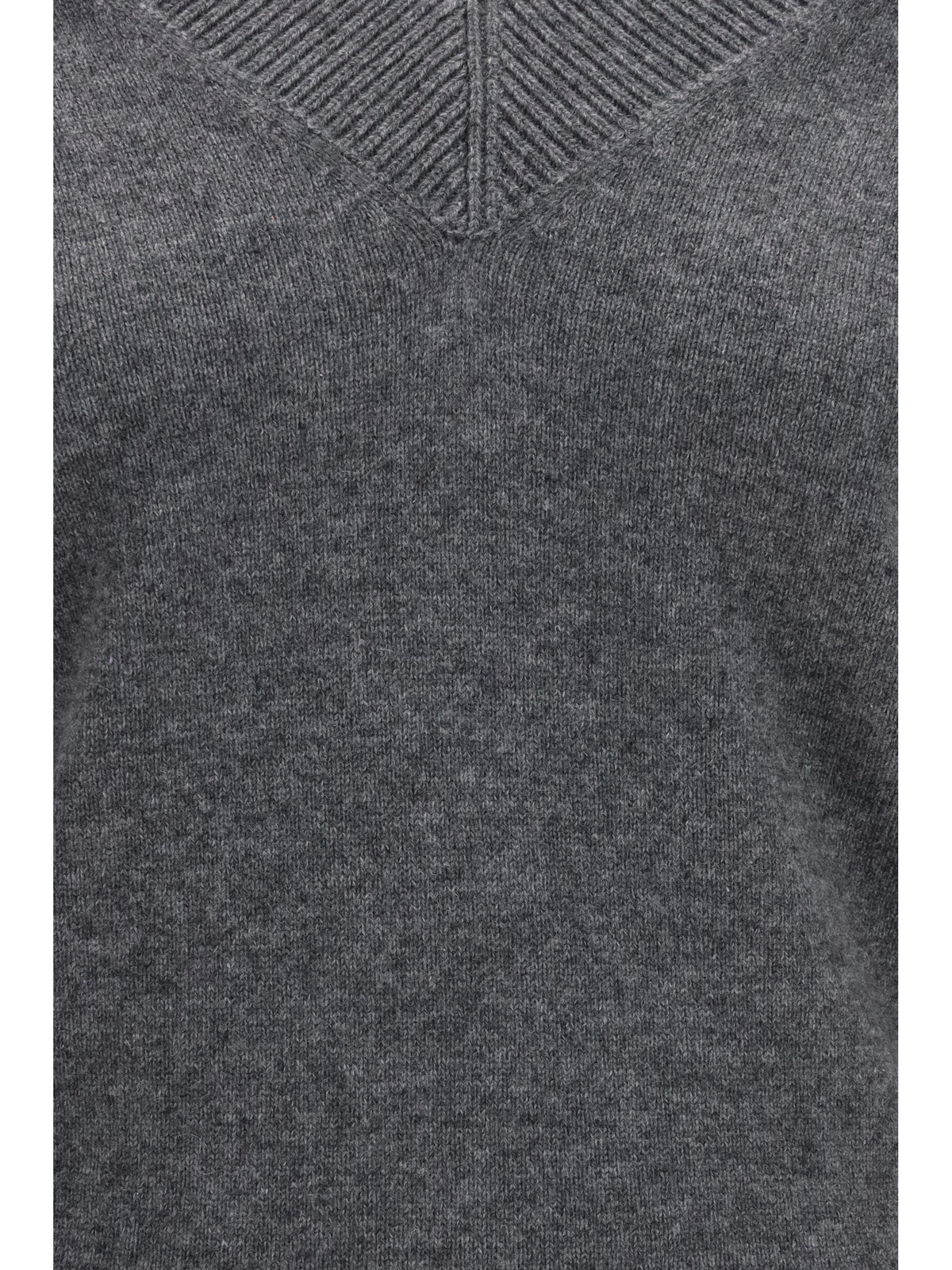 Tom Ford V-Neck Sweater - Light Charcoal