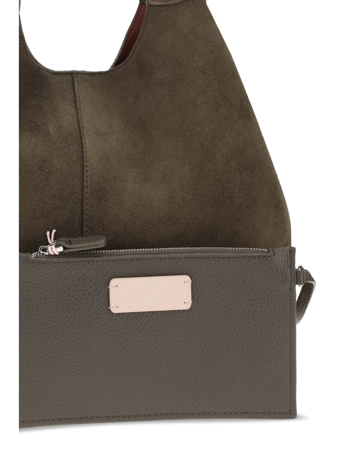 Coccinelle C-Easy large Shoulder Bag - Mud/Mud