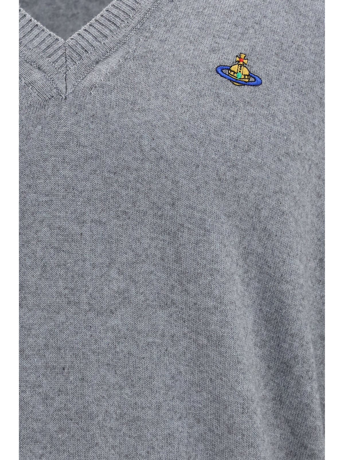 Vivienne Westwood Mark Sweater - Dark Grey Melange