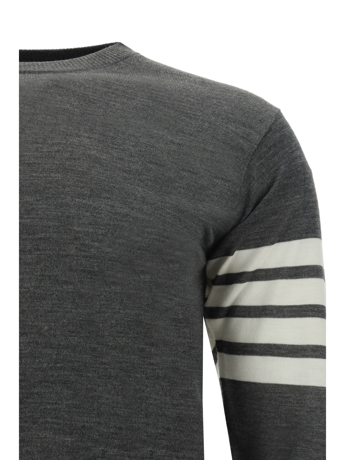 Thom Browne Virgin wool Sweater - Med Grey