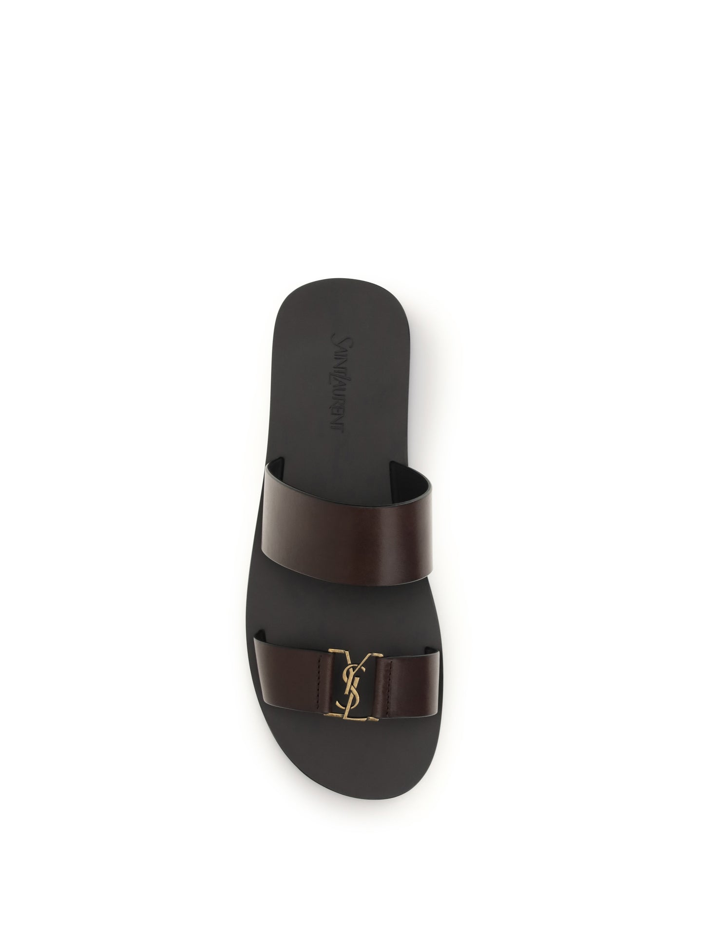 Saint Laurent Babylone Sandals - Coffee