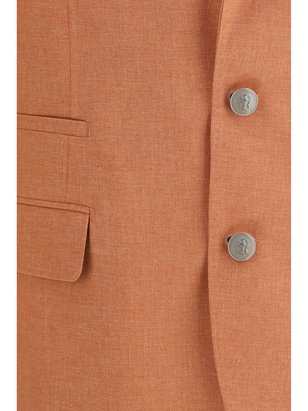 Brunello Cucinelli Deconstructed Jacket in mouliné fabric - C6883