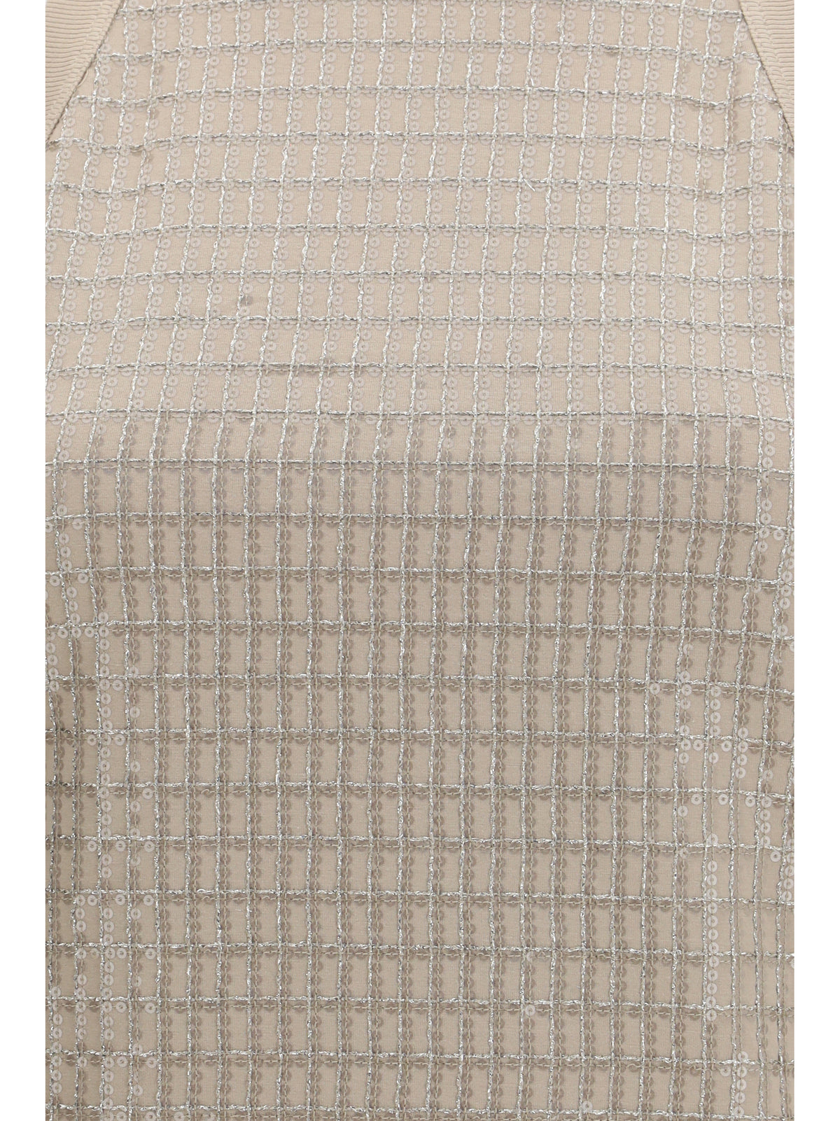Brunello Cucinelli Top in cotton with luminous embroidery - Talco