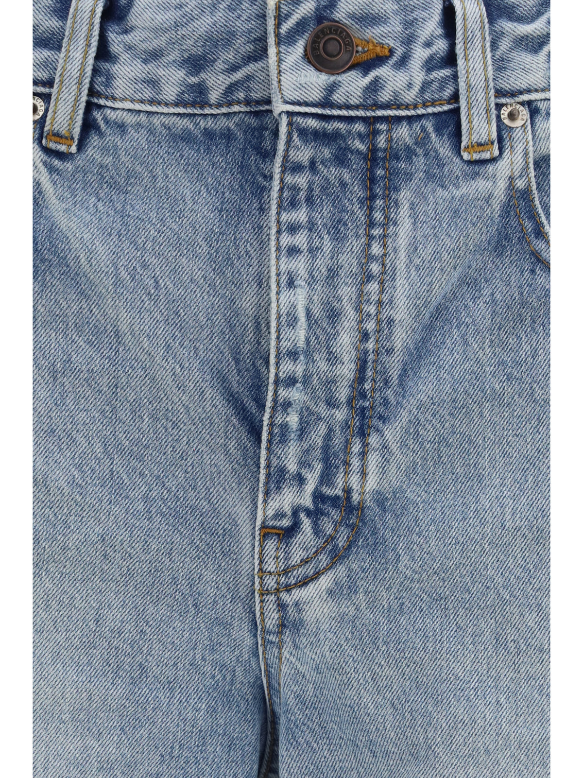 Balenciaga Jackie Capri Pants - Bleach Light Bleu