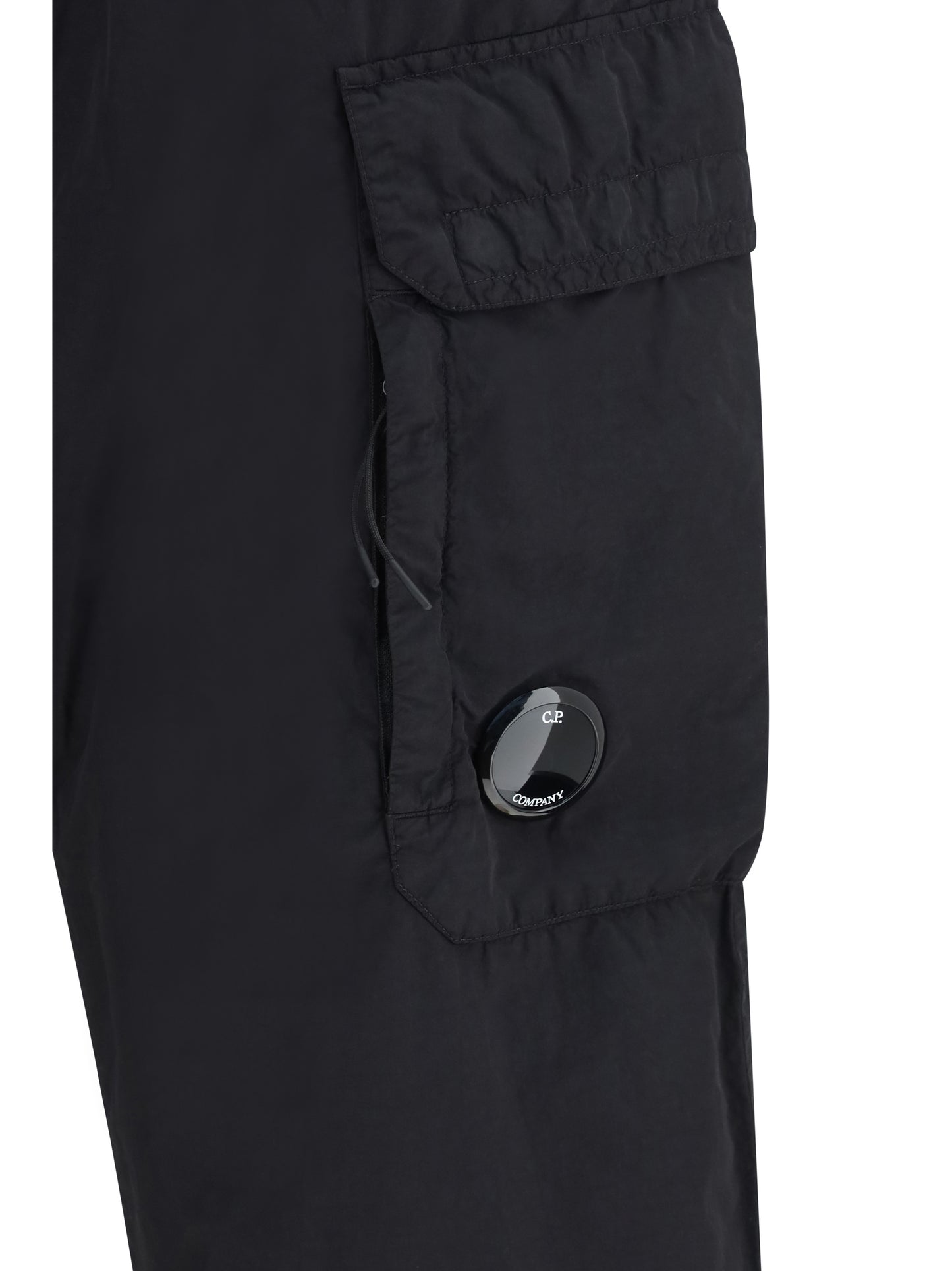 C.P. COMPANY Flatt nylon loose cargo lens Pants