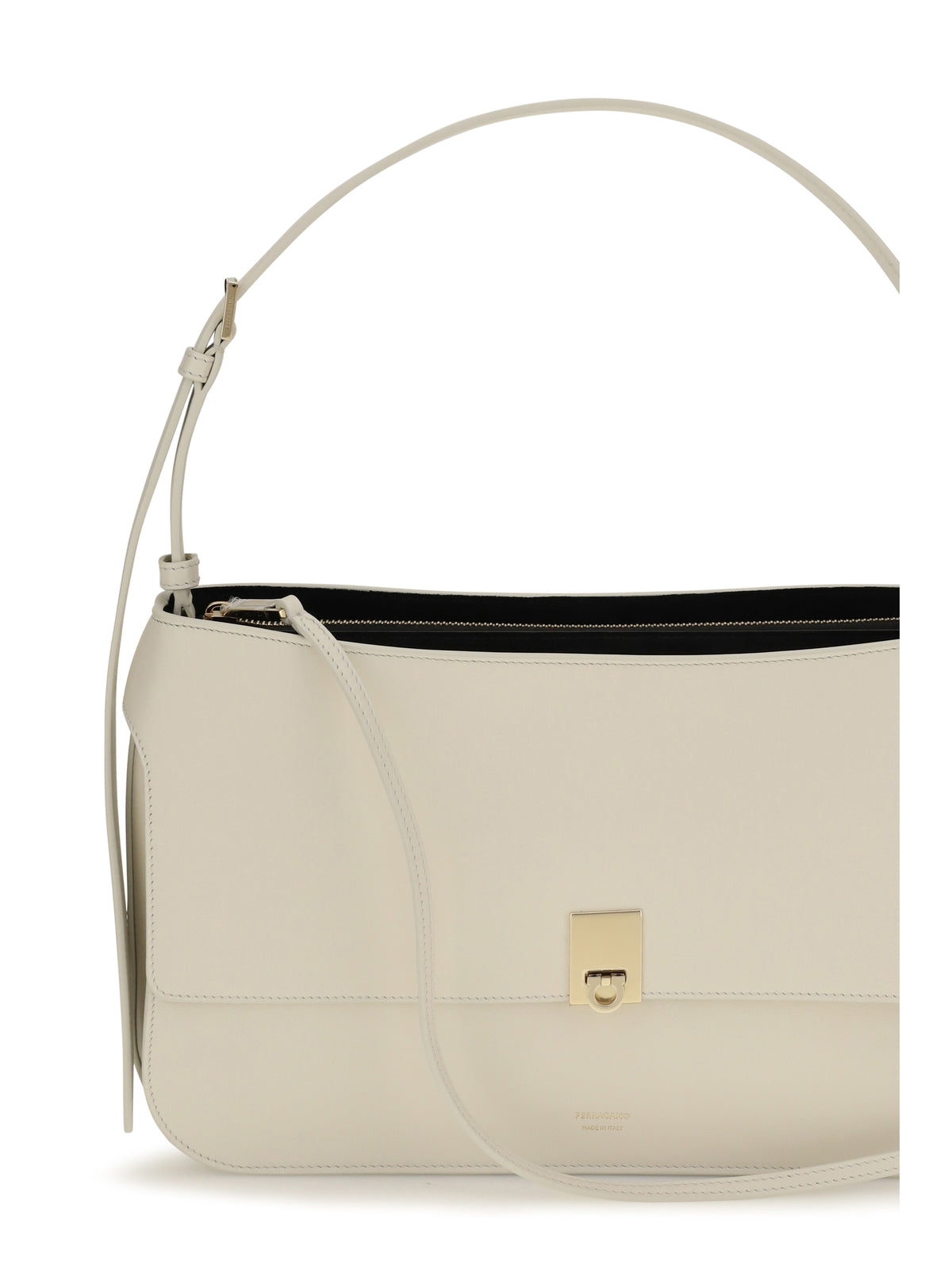 Ferragamo Cara small Shoulder Bag - Mascarpone