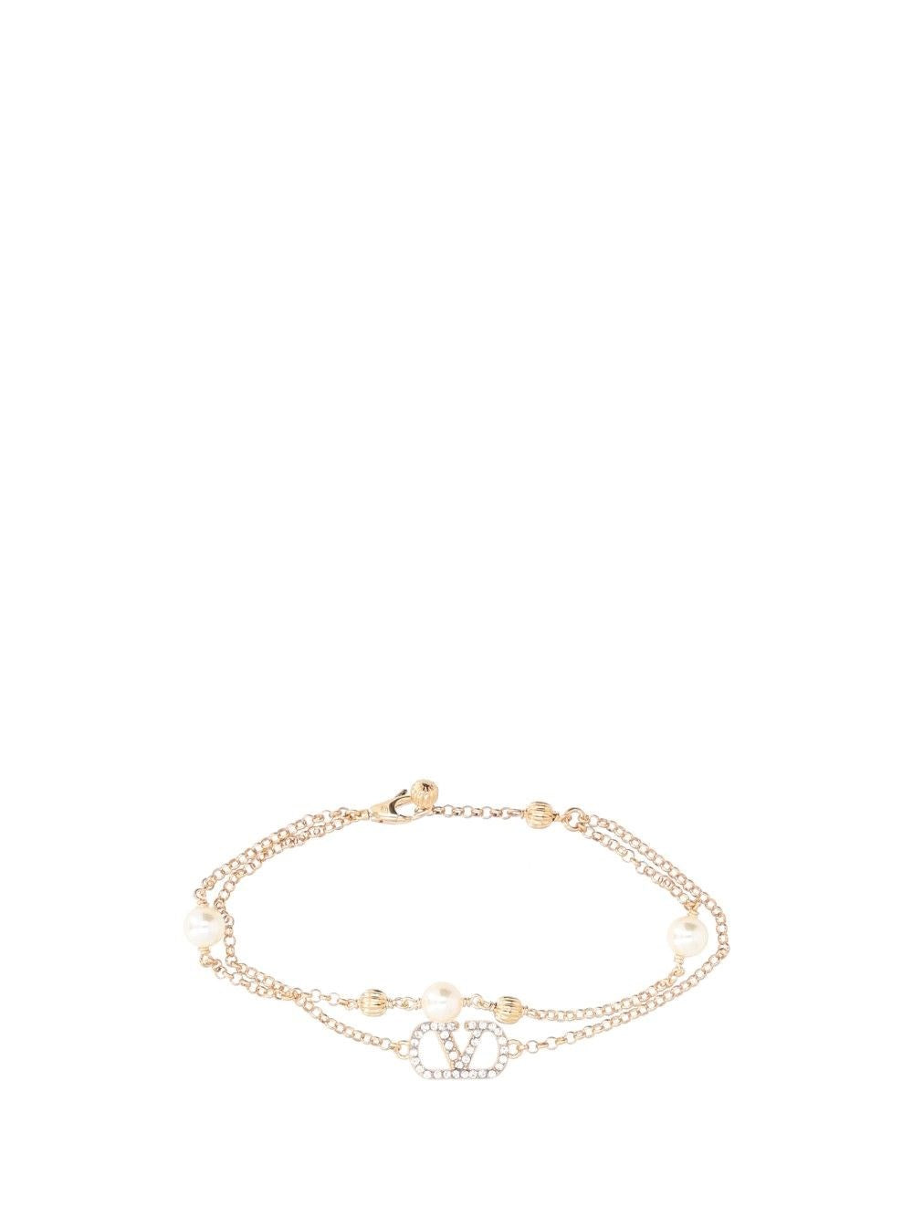 Valentino Garavani "Vlogo Signature" Bracelet - Gold