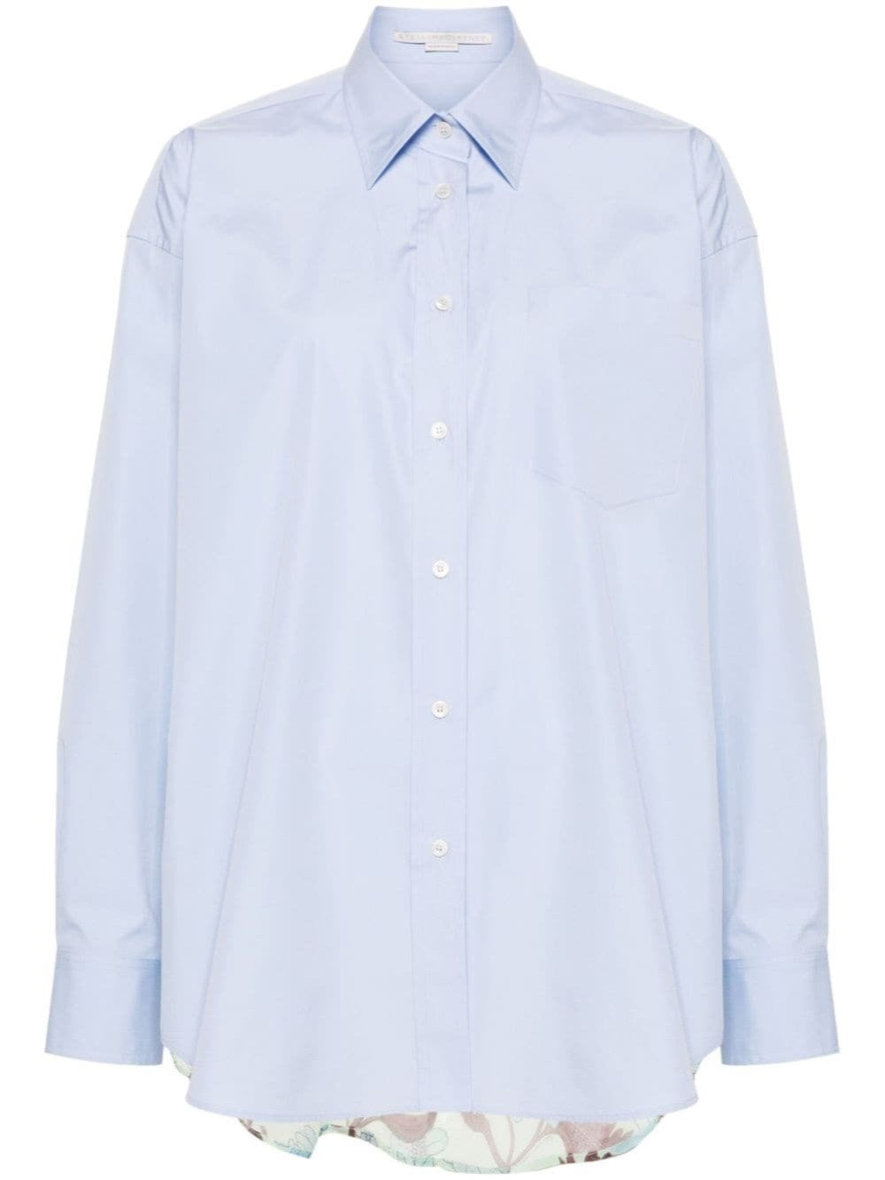 Stella Mccartney Oversized Shirt - Sky Blue