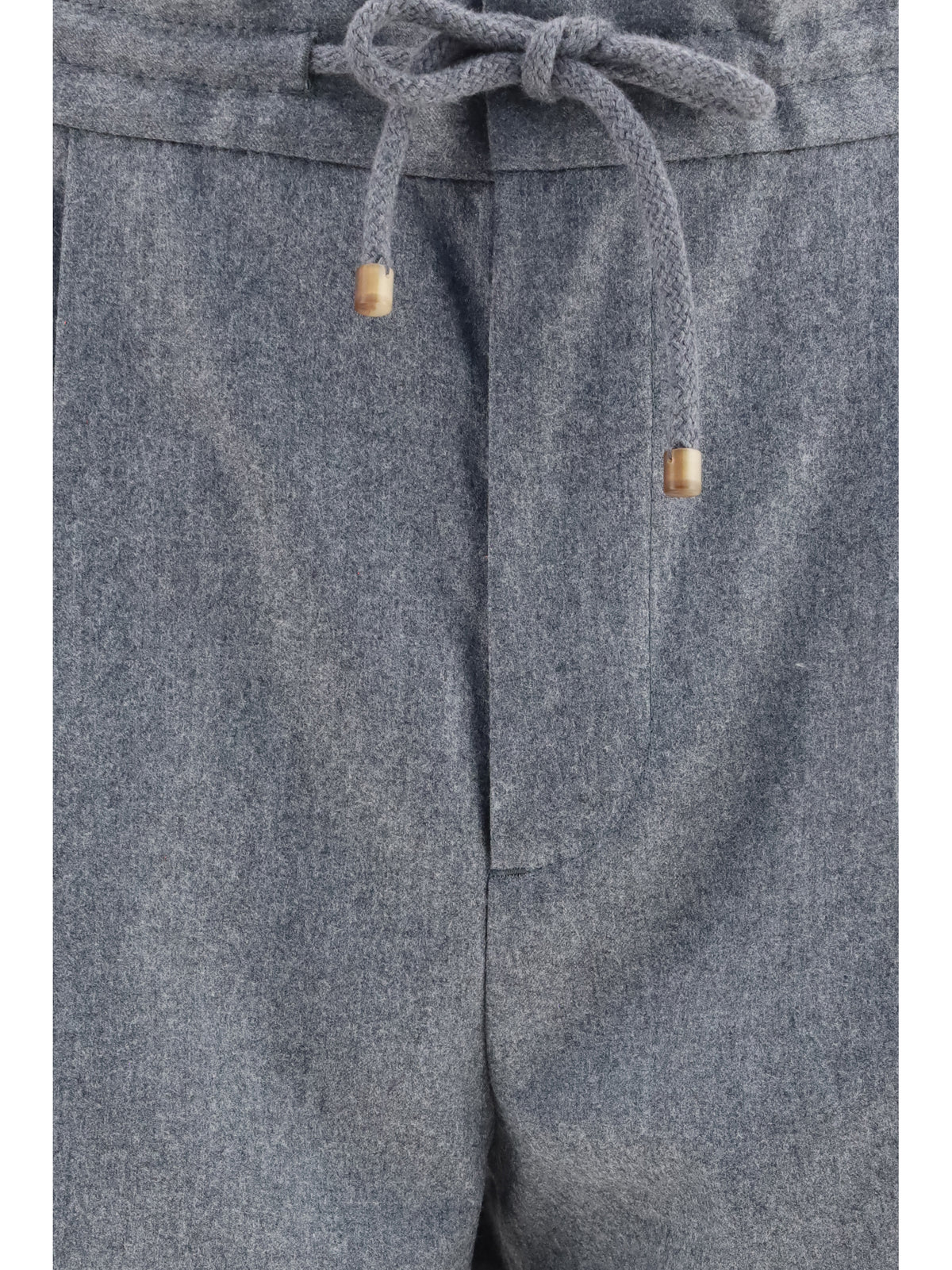 Brunello Cucinelli Virgin wool Pants - Grey Medium