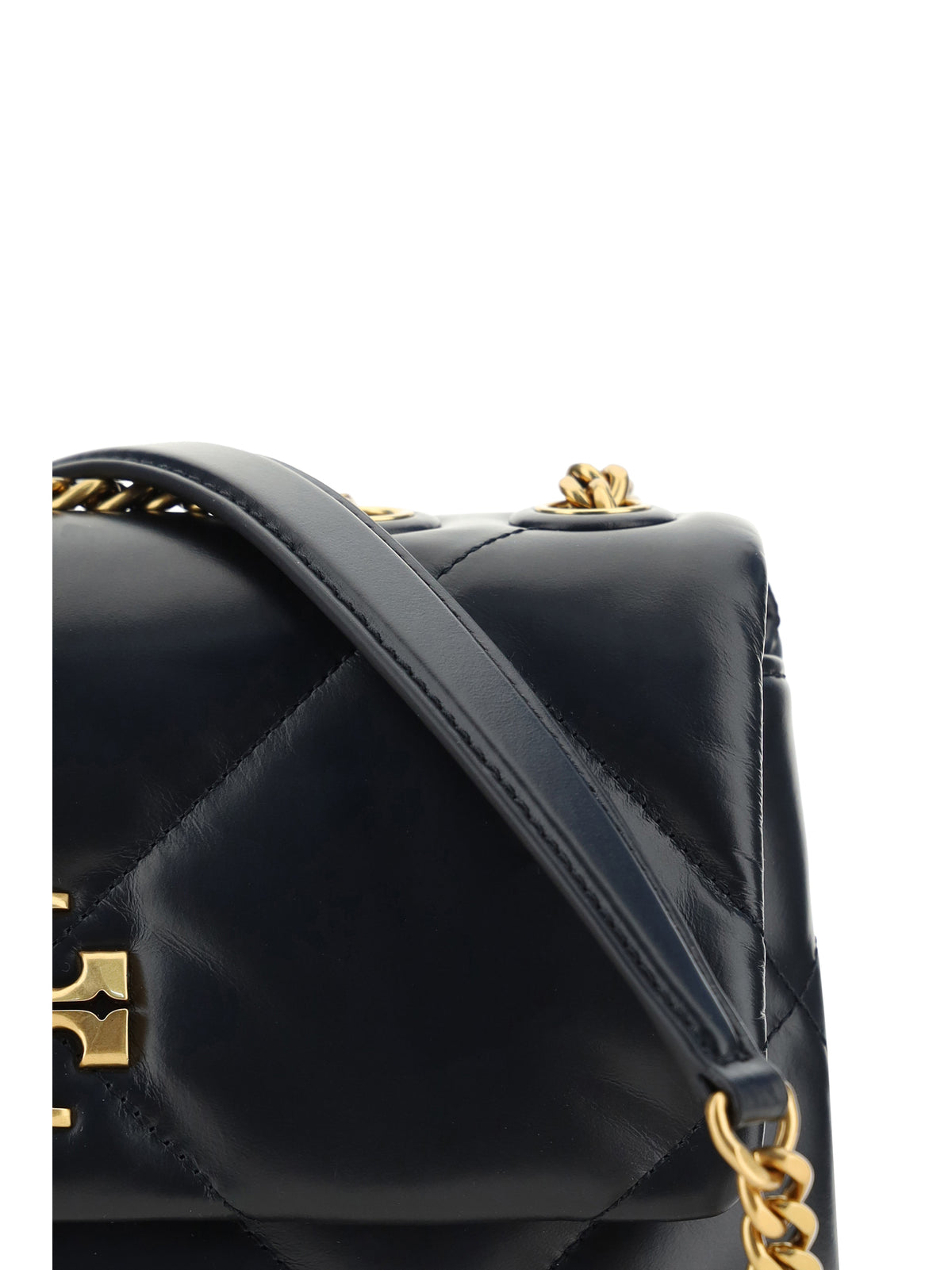 Tory Burch Kira Diamond Small Shoulder Bag - Black