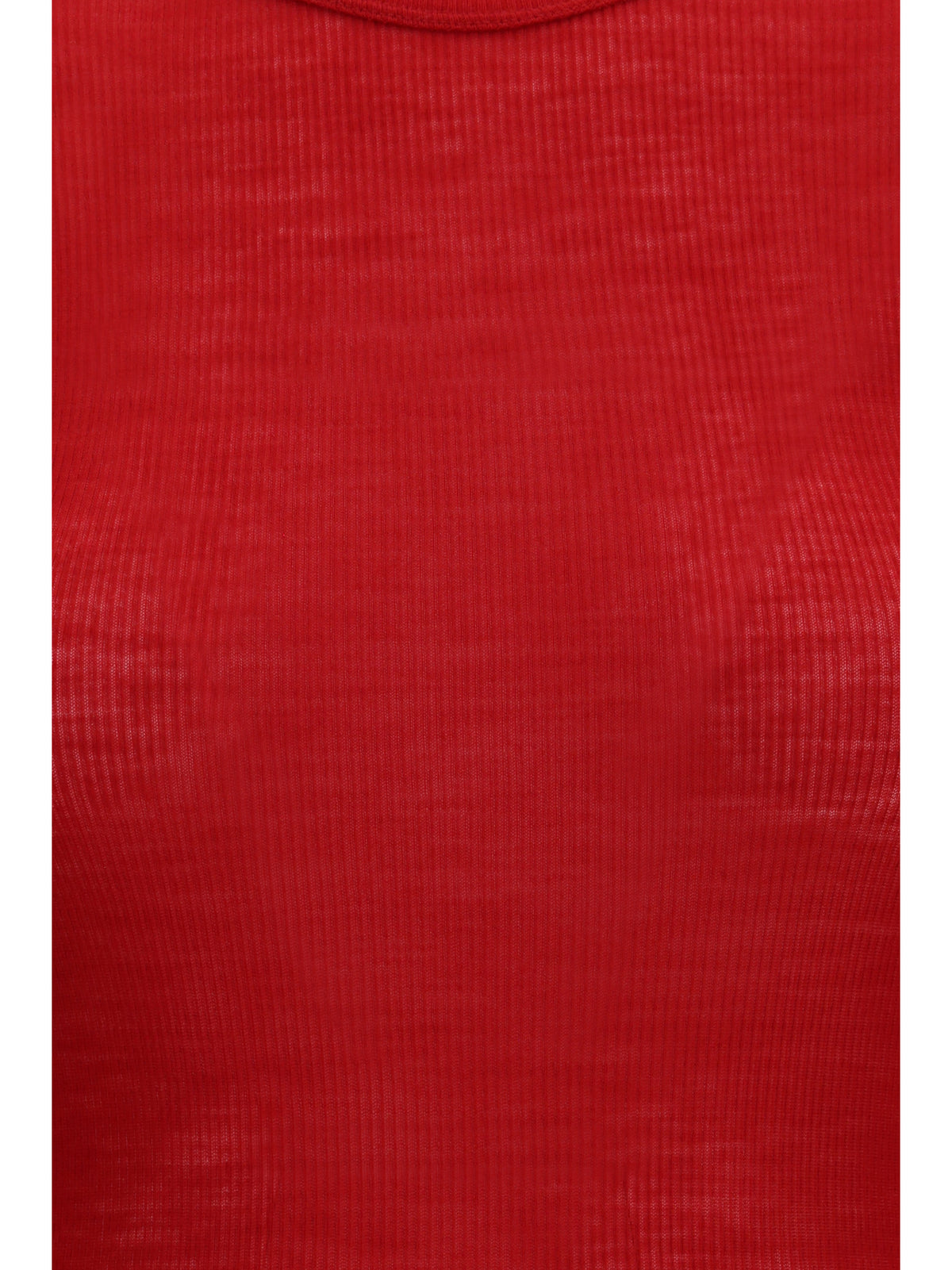 Versace Ribbed knit T-shirt - Lipstick Red