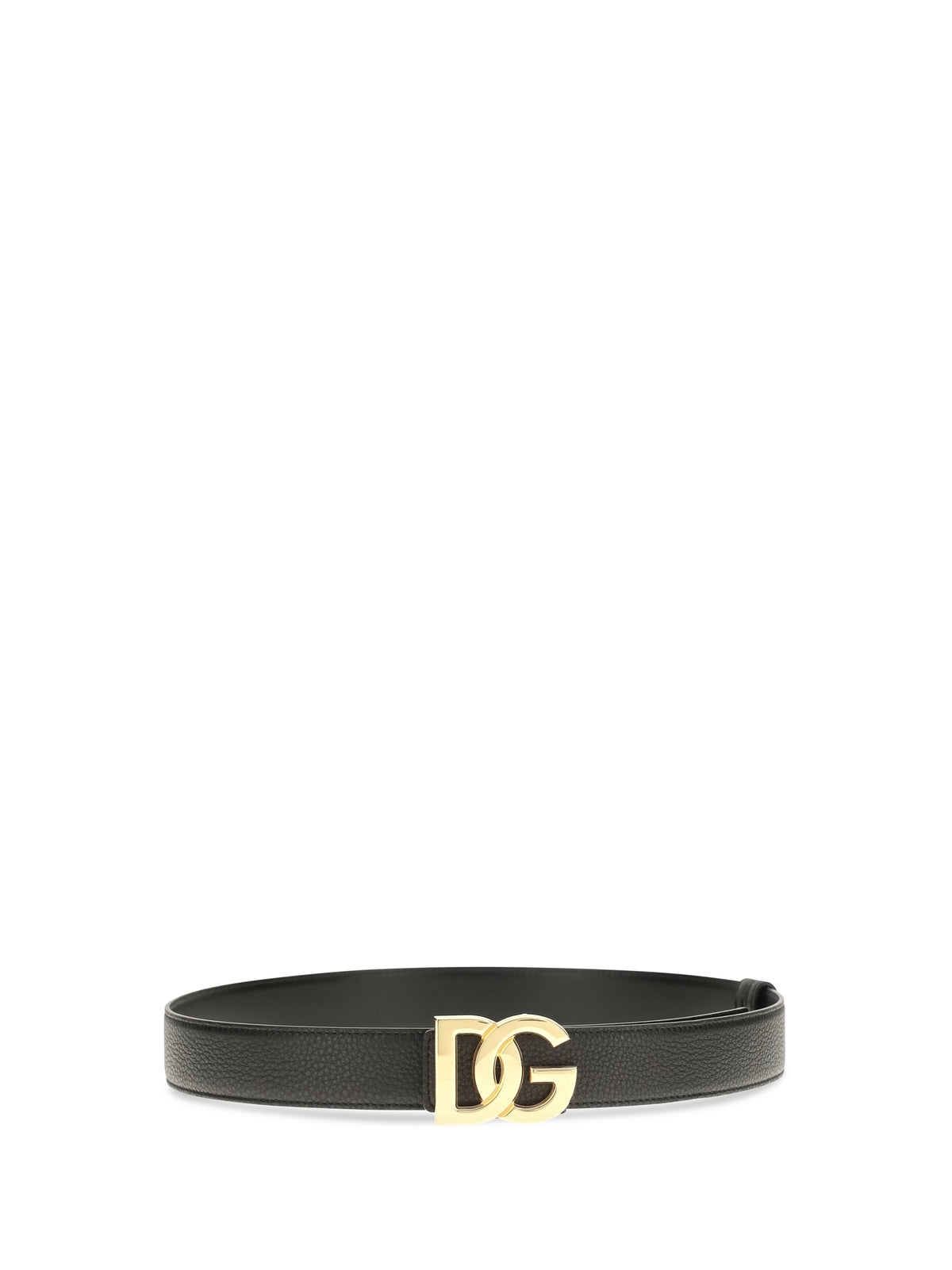 Dolce & Gabbana Calfskin leather Belt - Black