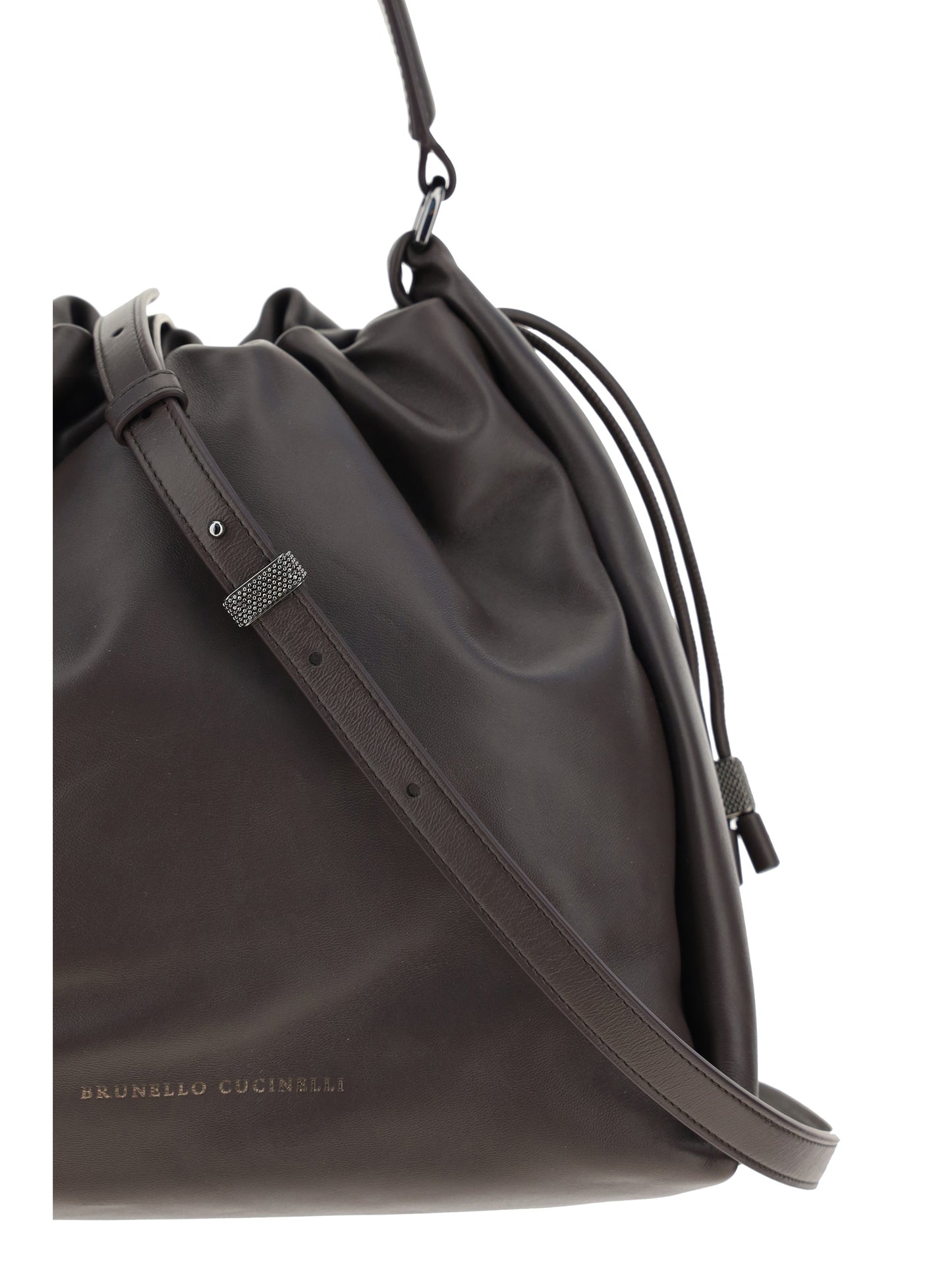 BRUNELLO CUCINELLI Leather Shoulder Bag