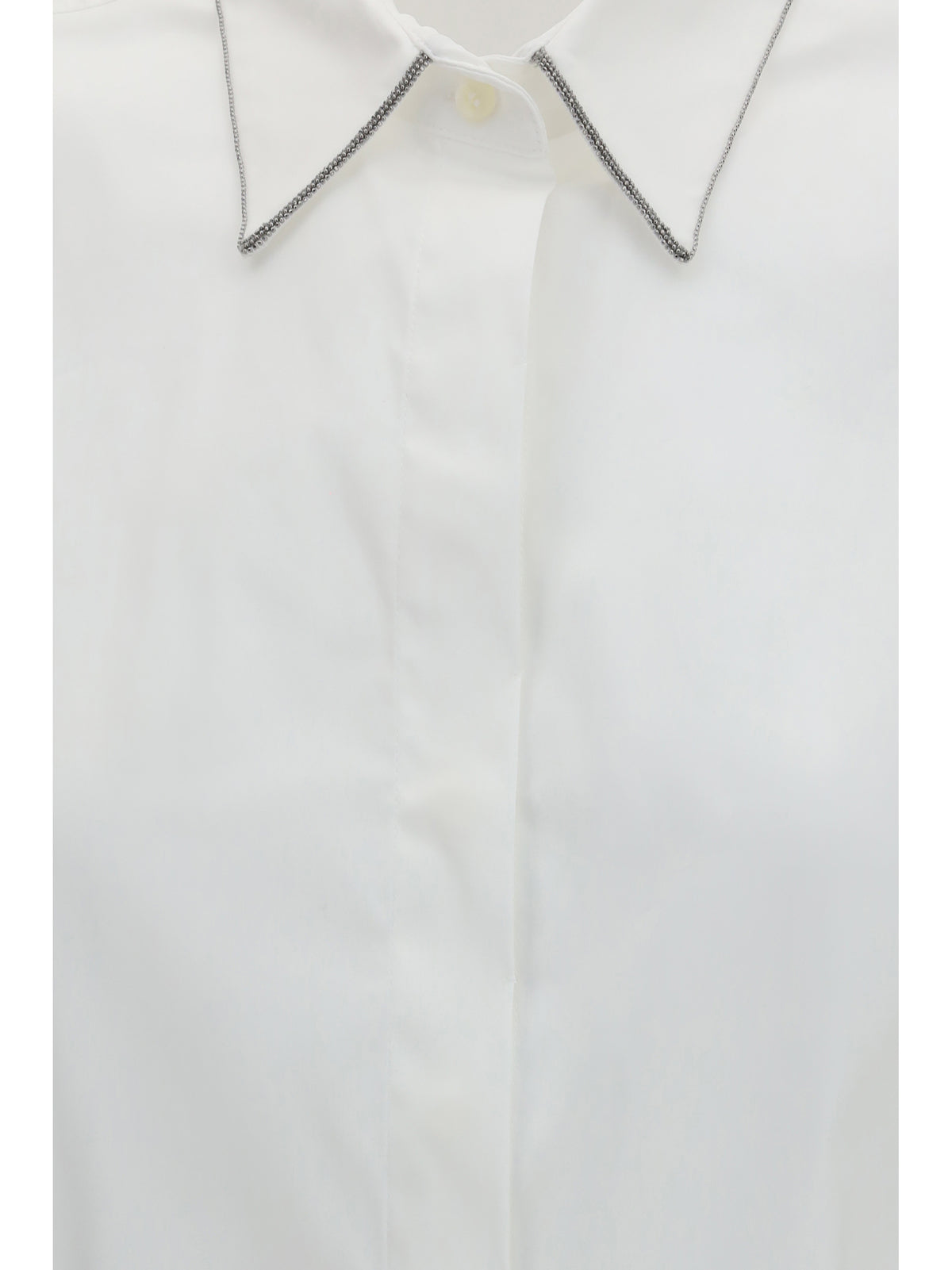 Brunello Cucinelli Sleeveless Shirt - White