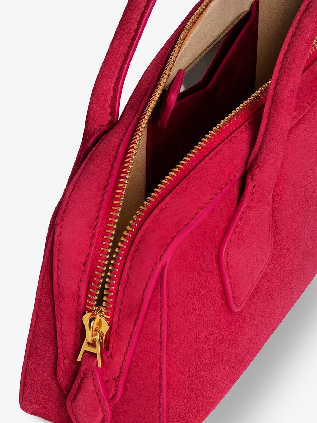 Alaïa Teckel Clutch suede handbag - Dalia