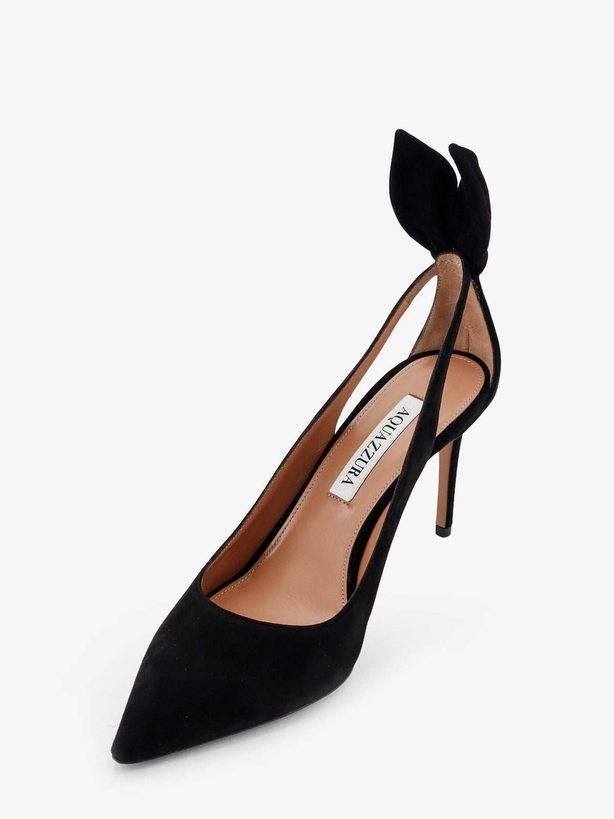 Aquazzura Deneuve suede pumps - Black