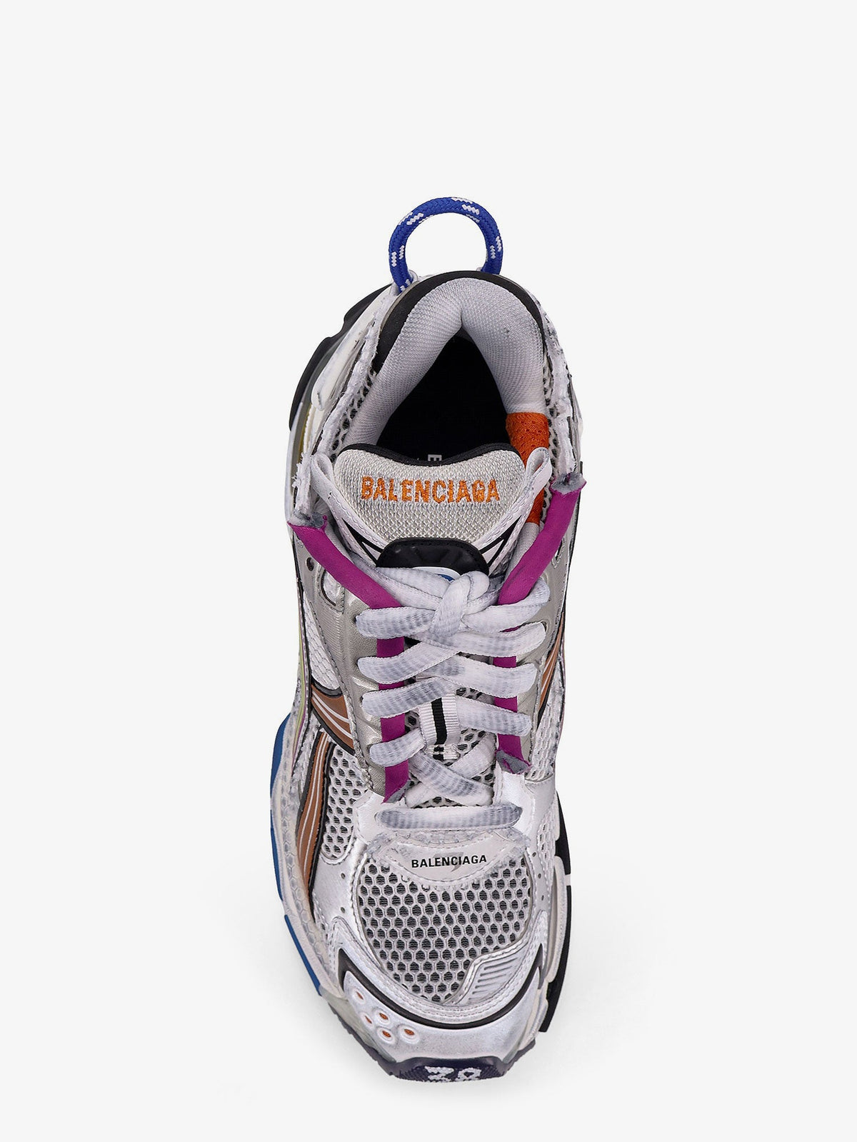 Balenciaga Runner low-top mesh sneakers - Multicolor