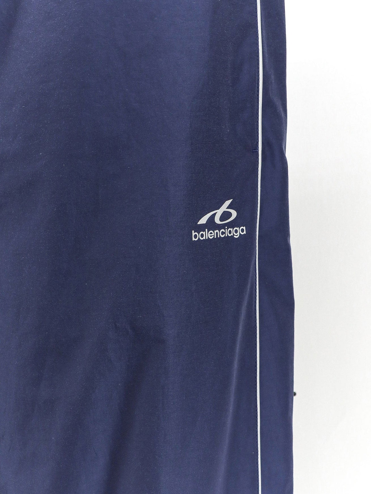 Balenciaga Tracksuit Trousers with Logo - Newdarknavy