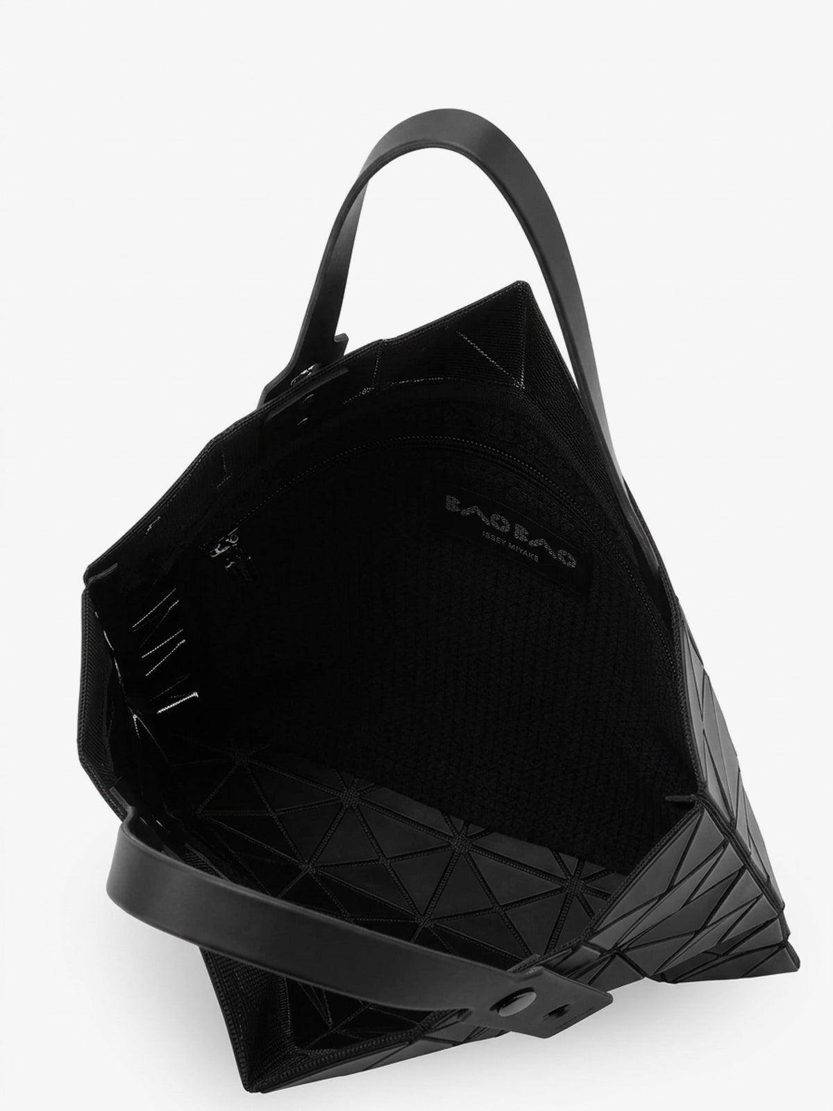 Bao Bao Issey Miyake Lucent shoulder bag with triangular pattern - Black
