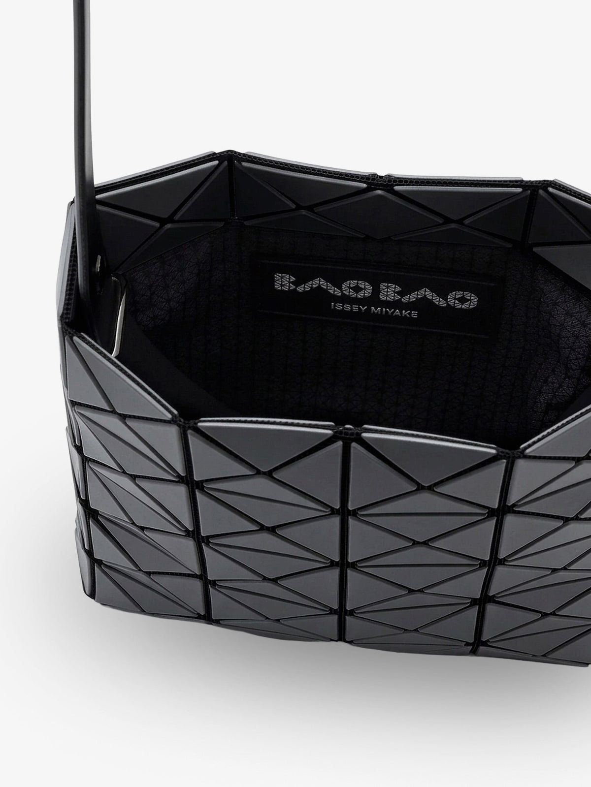 Bao Bao Issey Miyake Prism Gloss crossbody bag with geometric pattern - Charcoalgray