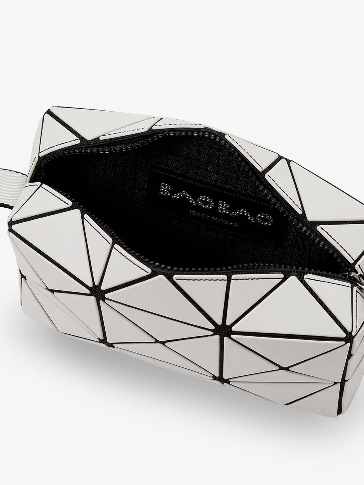 Bao Bao Issey Miyake Cuboid shoulder bag with geometric pattern - Offwhite