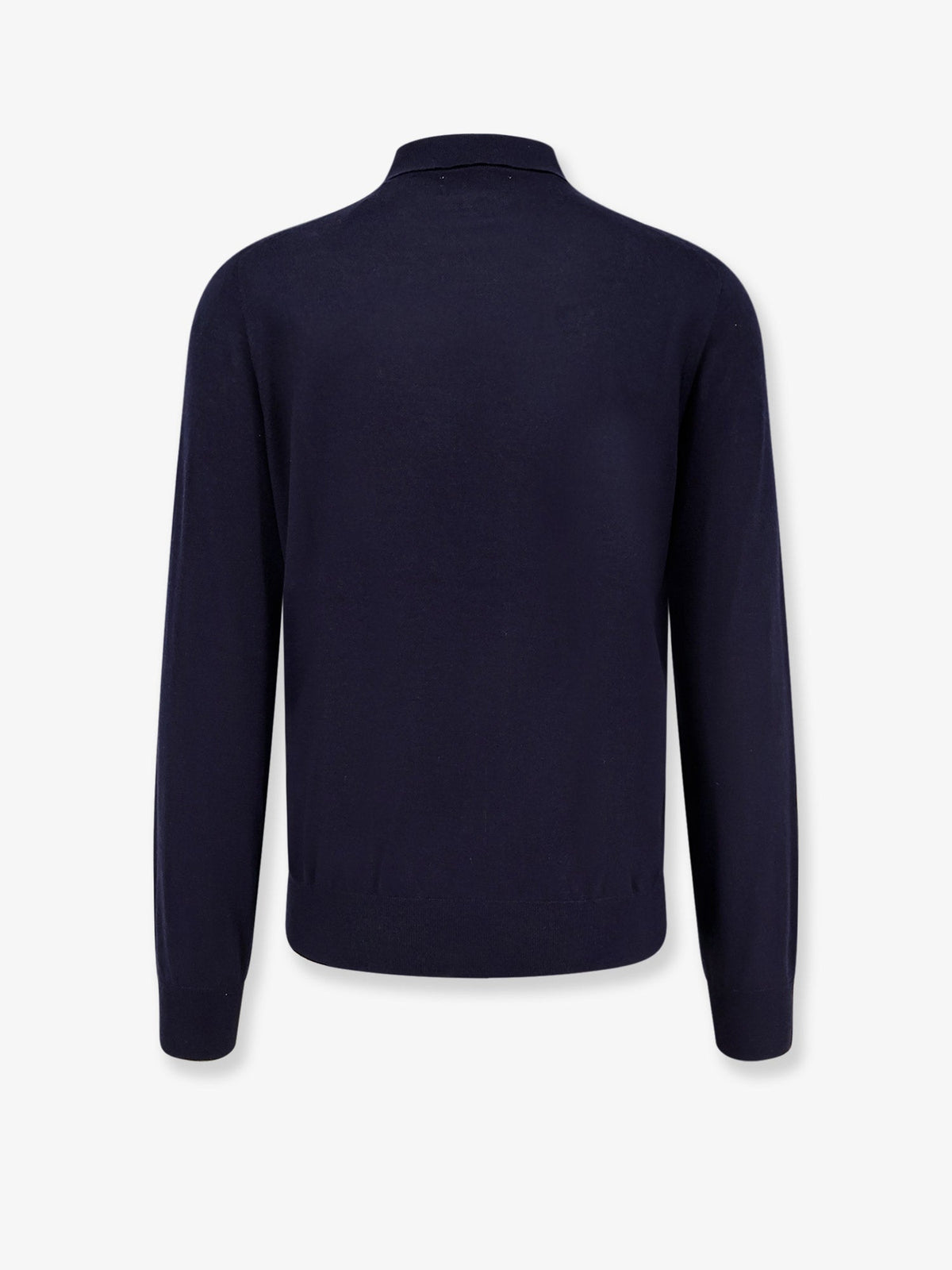 Brunello Cucinelli Cashmere and cotton polo shirt - Navygrigioscuro