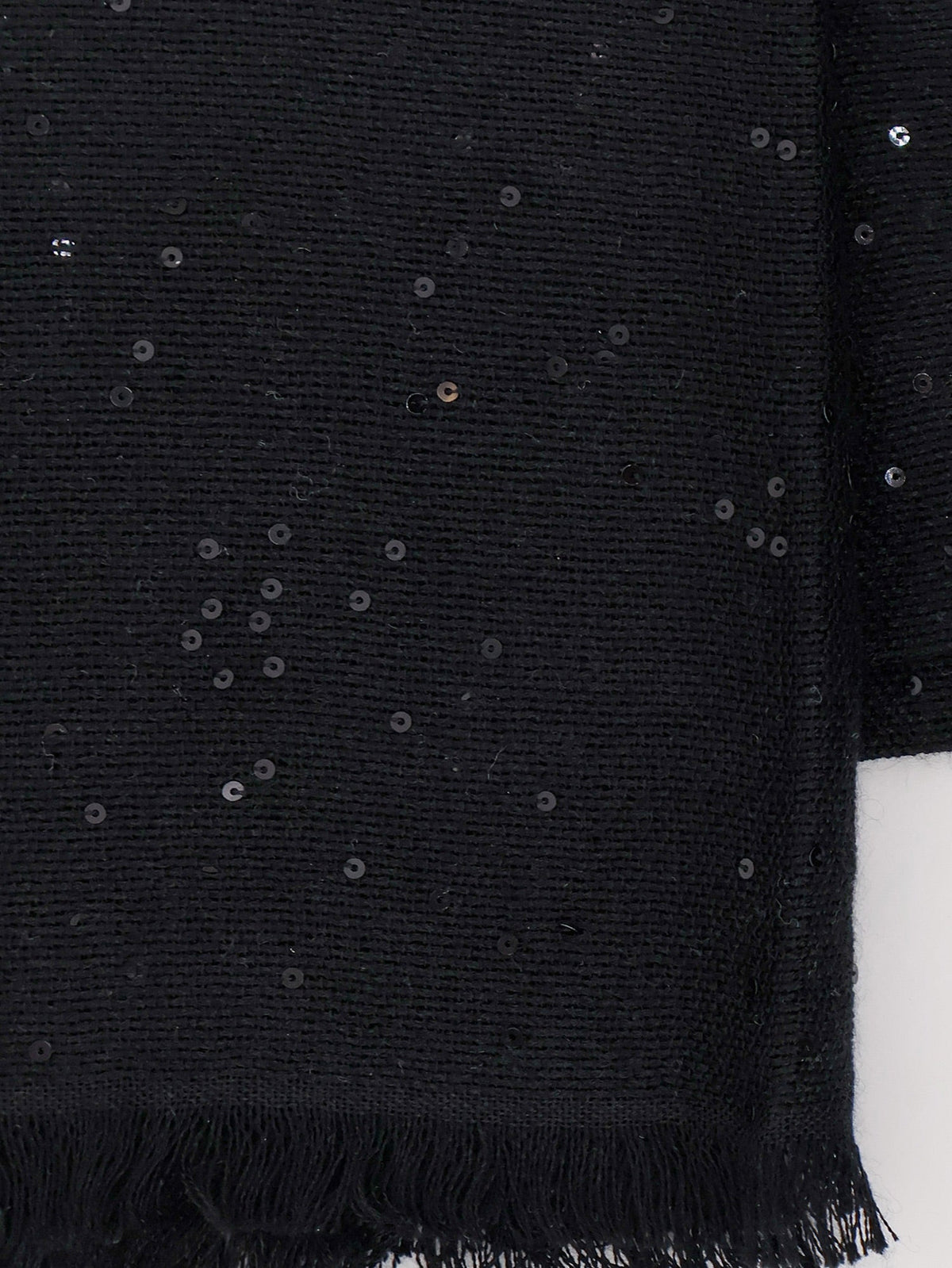 Brunello Cucinelli Cashmere and silk scarf - Nero