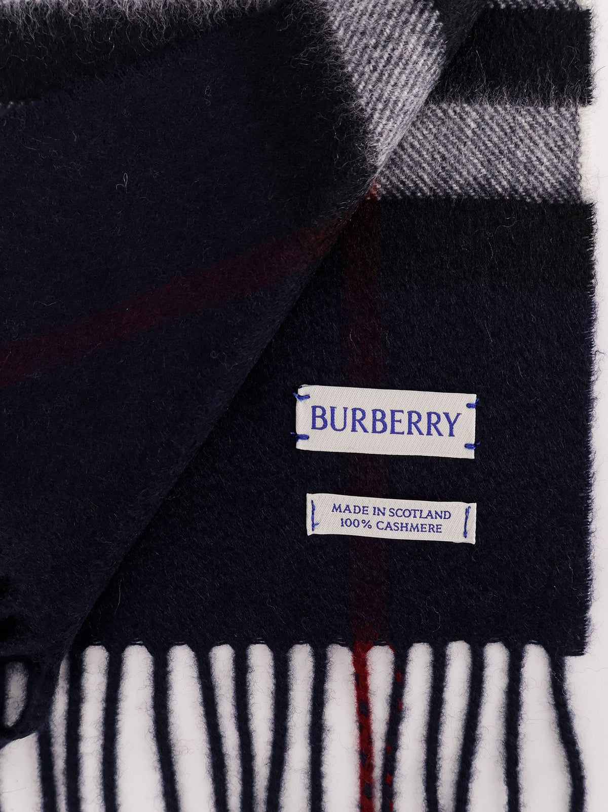 Burberry Cashmere scarf - Ink Blue