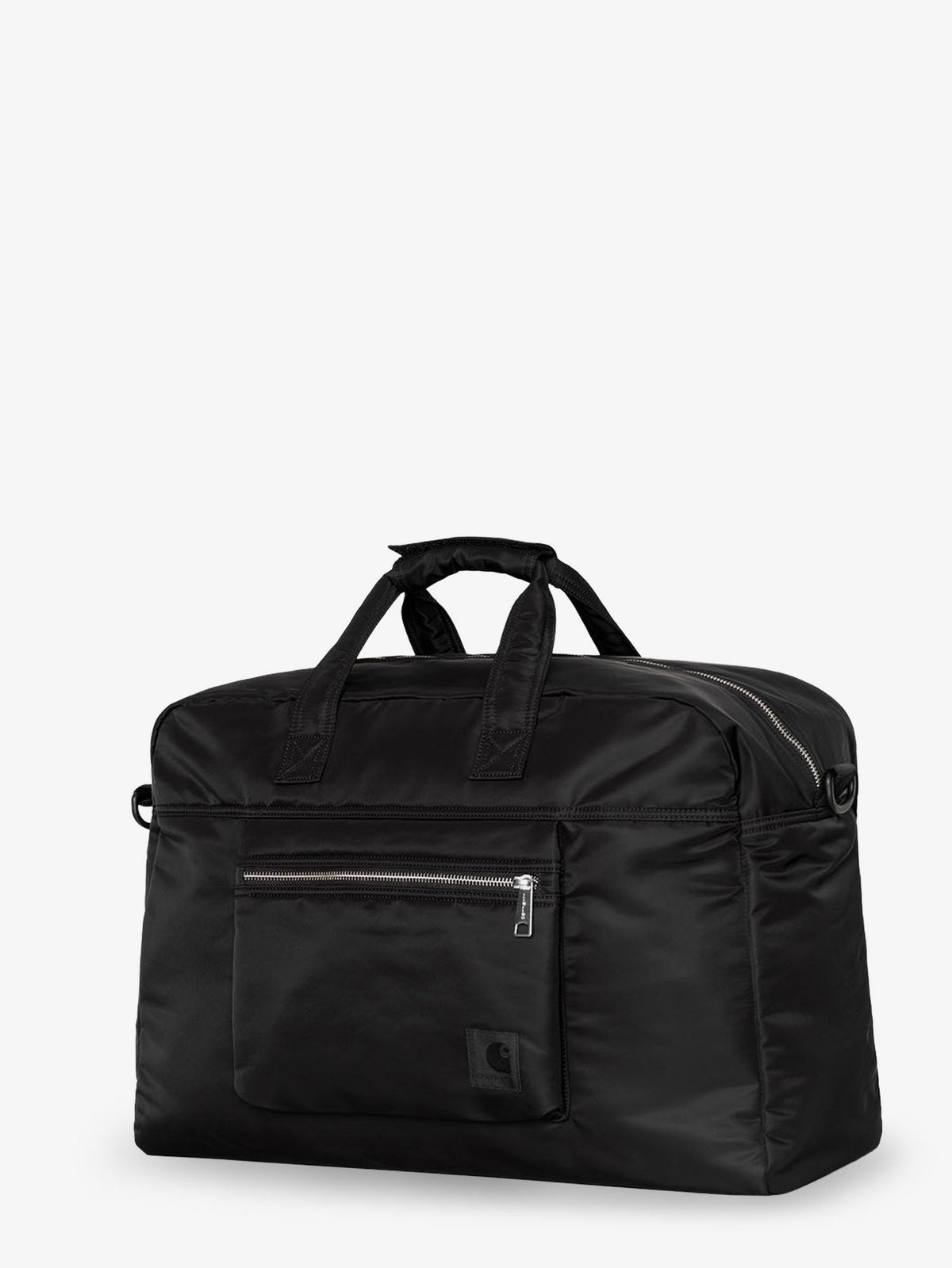 Carhartt WIP Otis Weekend Bag nylon shoulder bag with tone-on-tone logo patch - Black