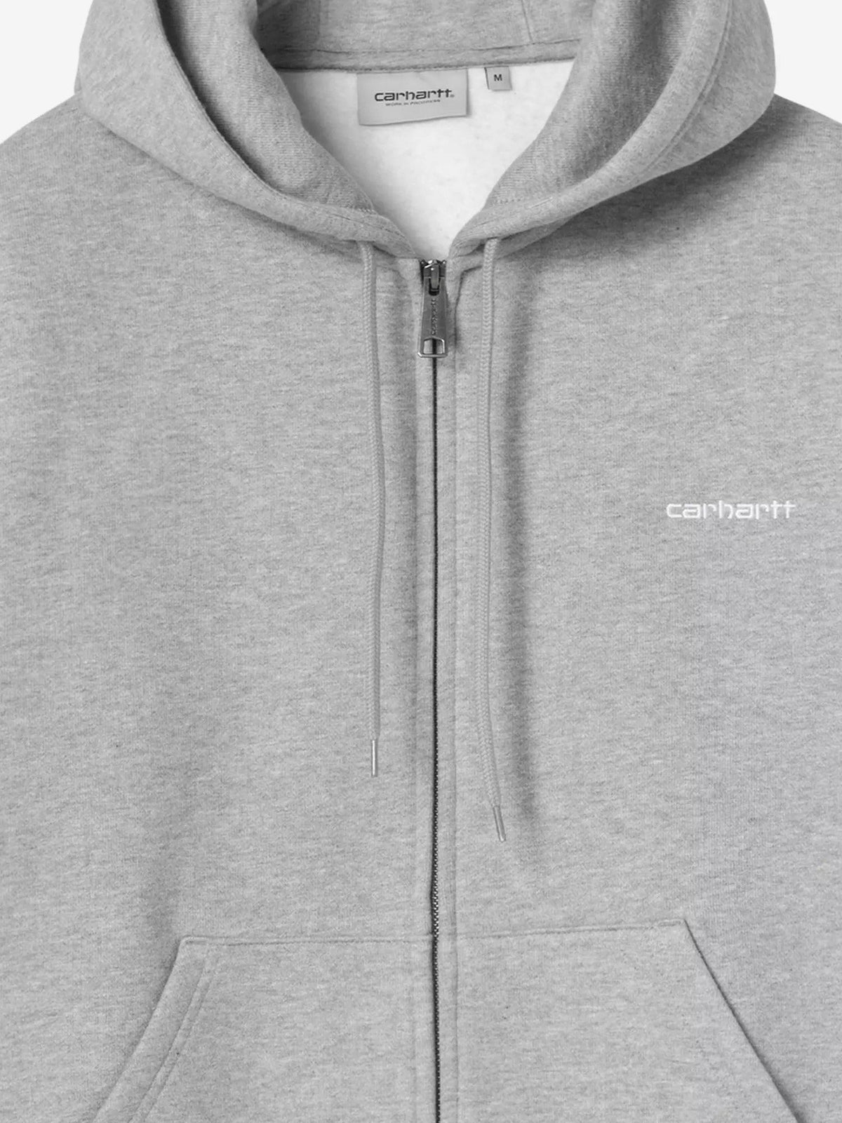 Carhartt WIP Ebbert zip-up hoodie - Greyheater