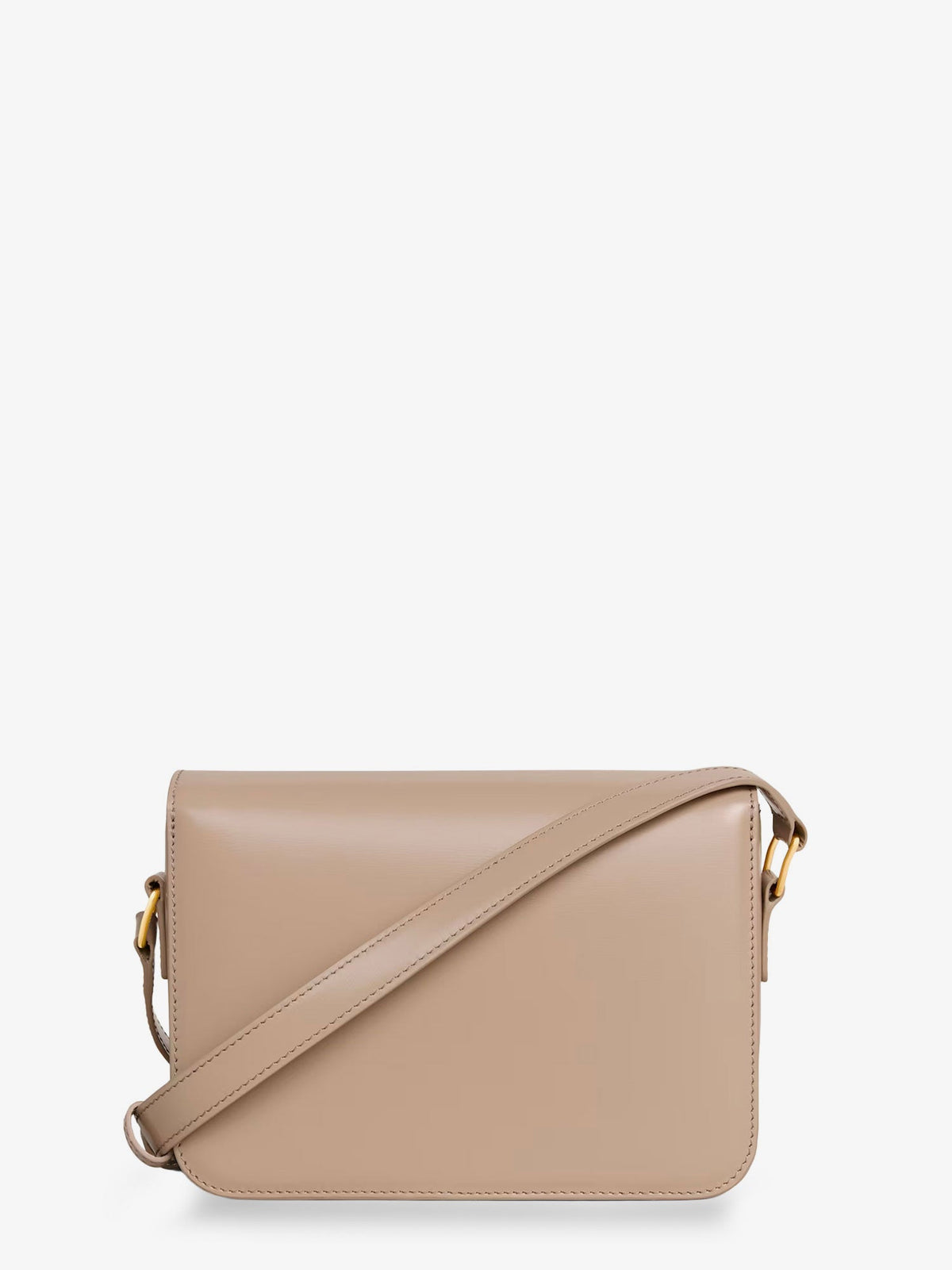 Celine Teen Triomphe leather crossbody bag - Safari