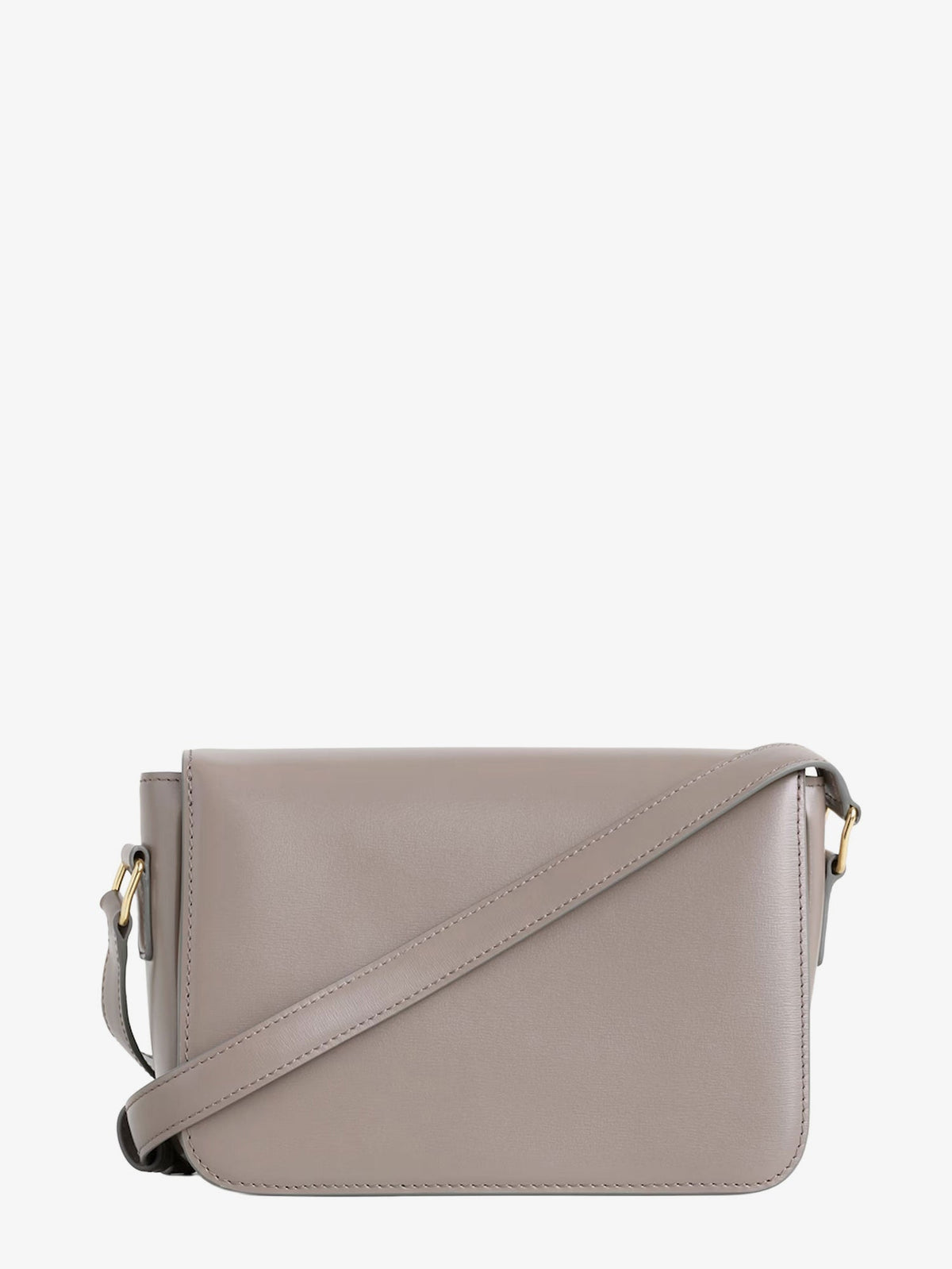 Celine Teen Triomphe leather crossbody bag - Pebble